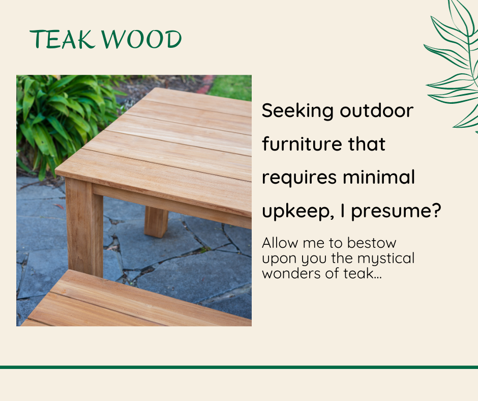 Teak Outdoor Furniture