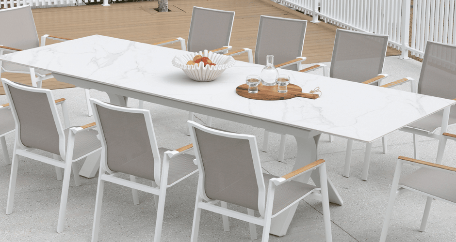 White Outdoor Furniture: Expert Styling Tips for Brisbane Homes - Lume Outdoor Living