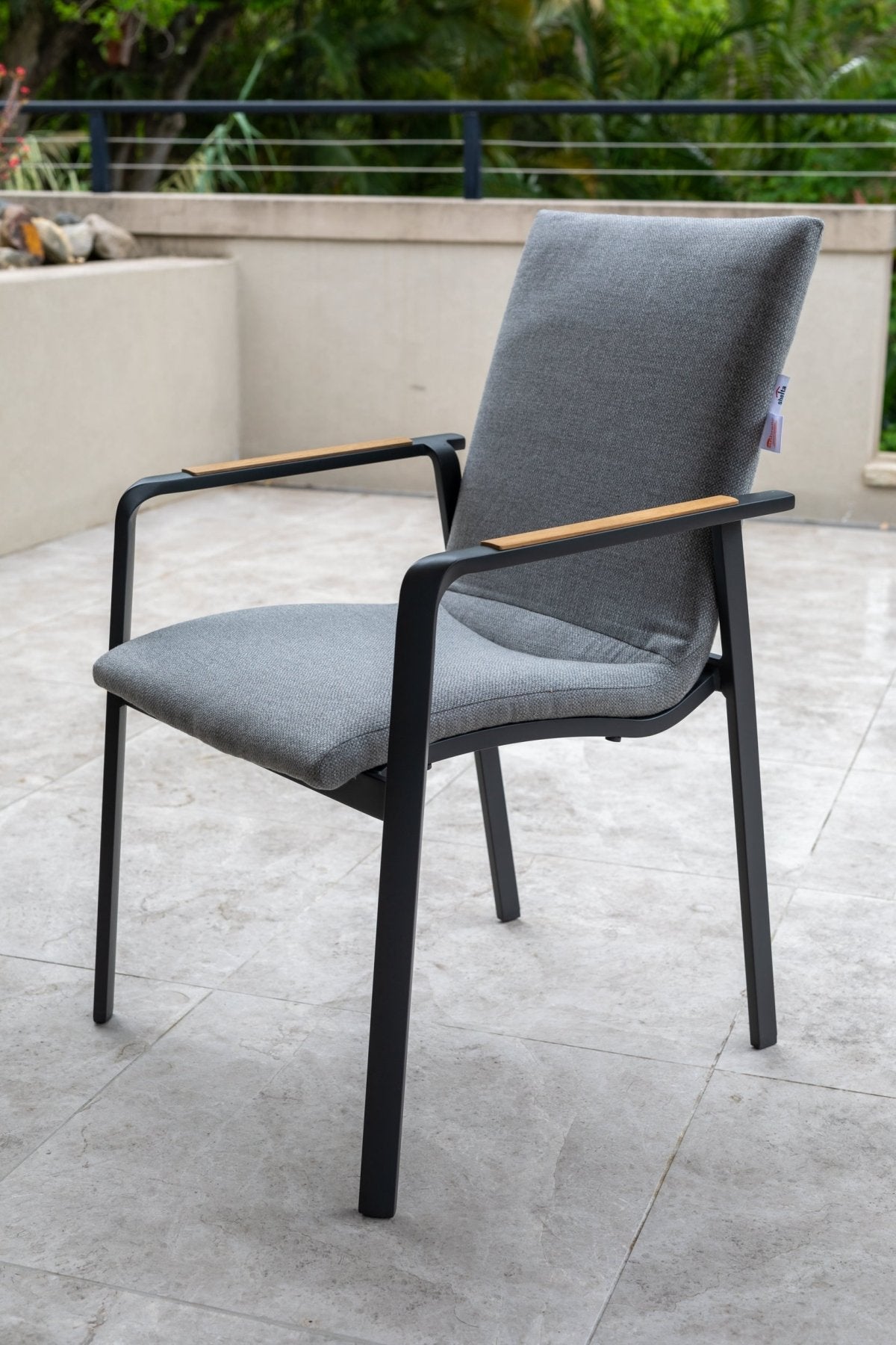 Aluminum Outdoor Dining Chairs - Lume Outdoor Living