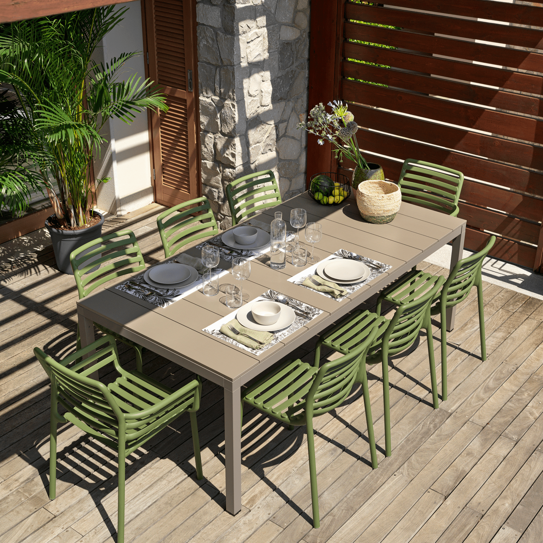 Extendable Outdoor Dining Tables - Lume Outdoor Living