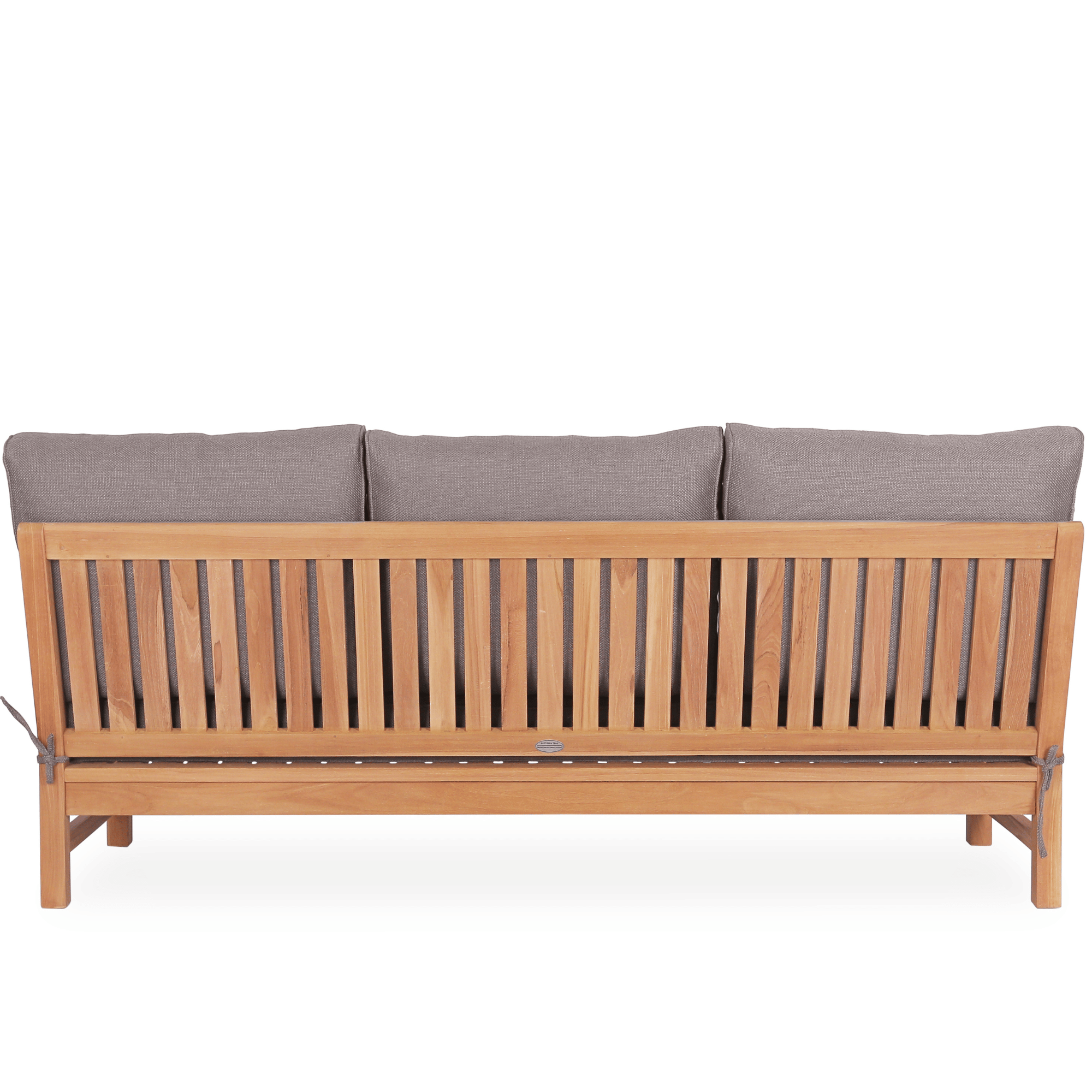 Fiji 4-piece Modular Lounge Setting - Dove Fabric - 3+1+1