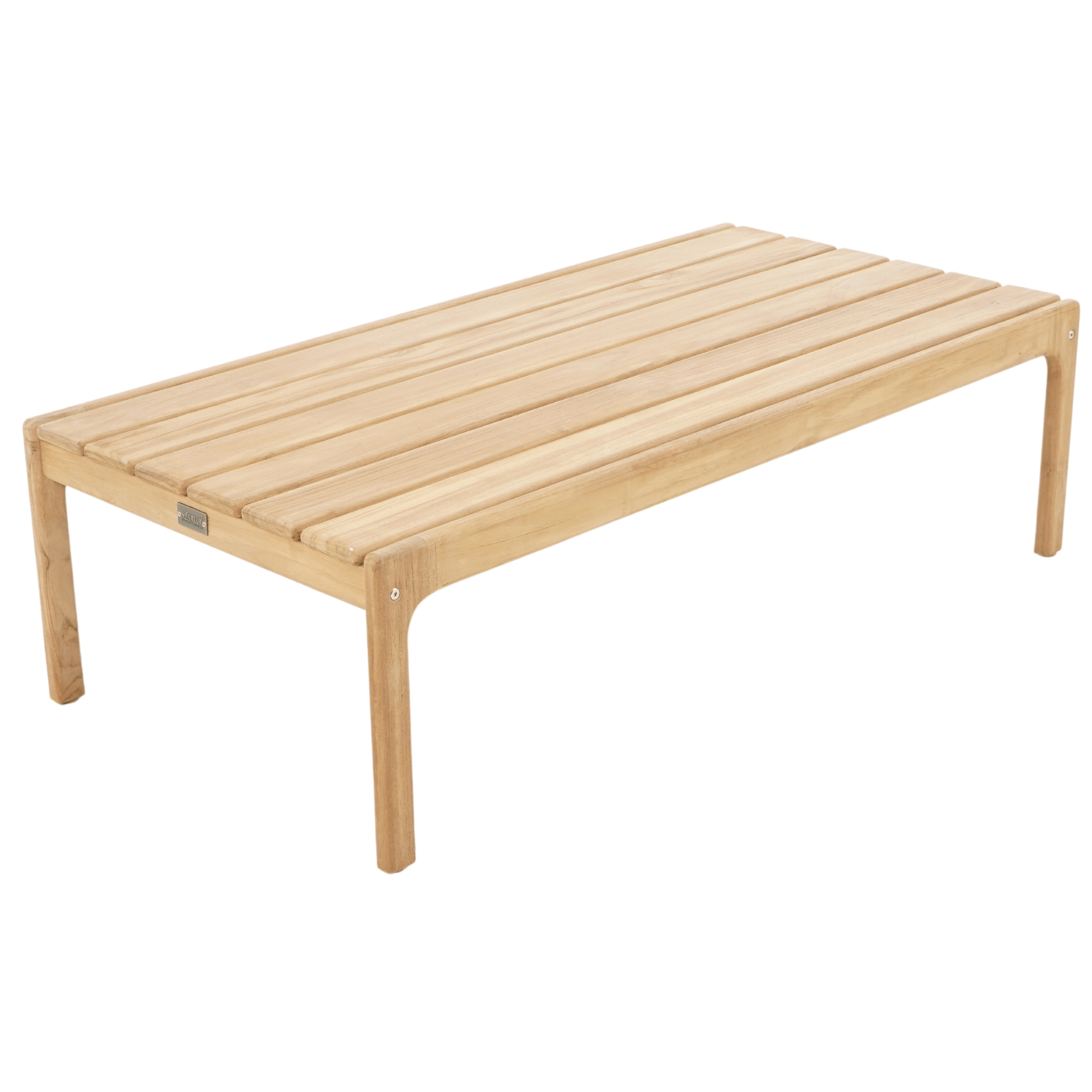Cuba teak two-seater lounge setting - 4 piece outdoor lounge