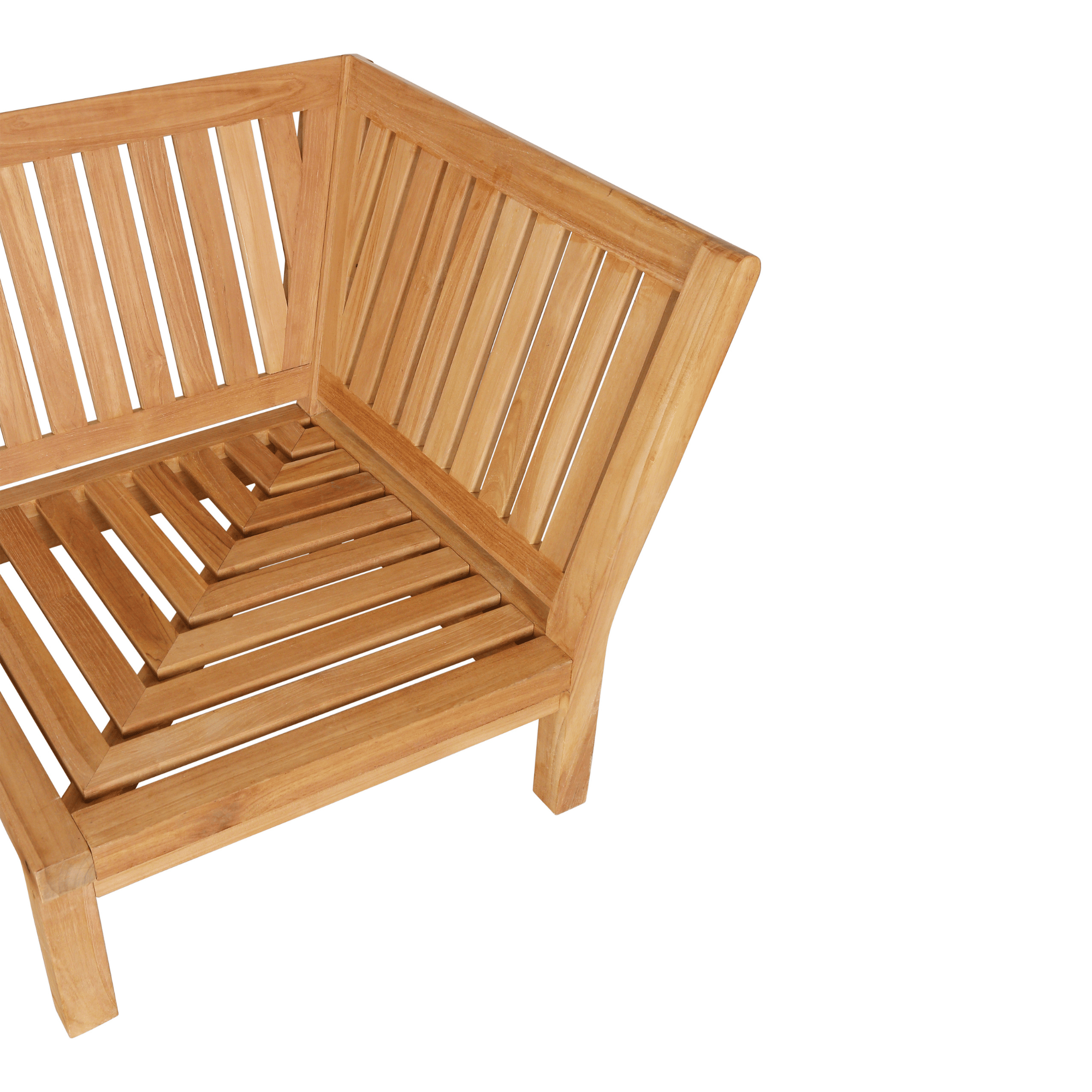 Fiji Corner Lounge Chair - Wheat Fabric