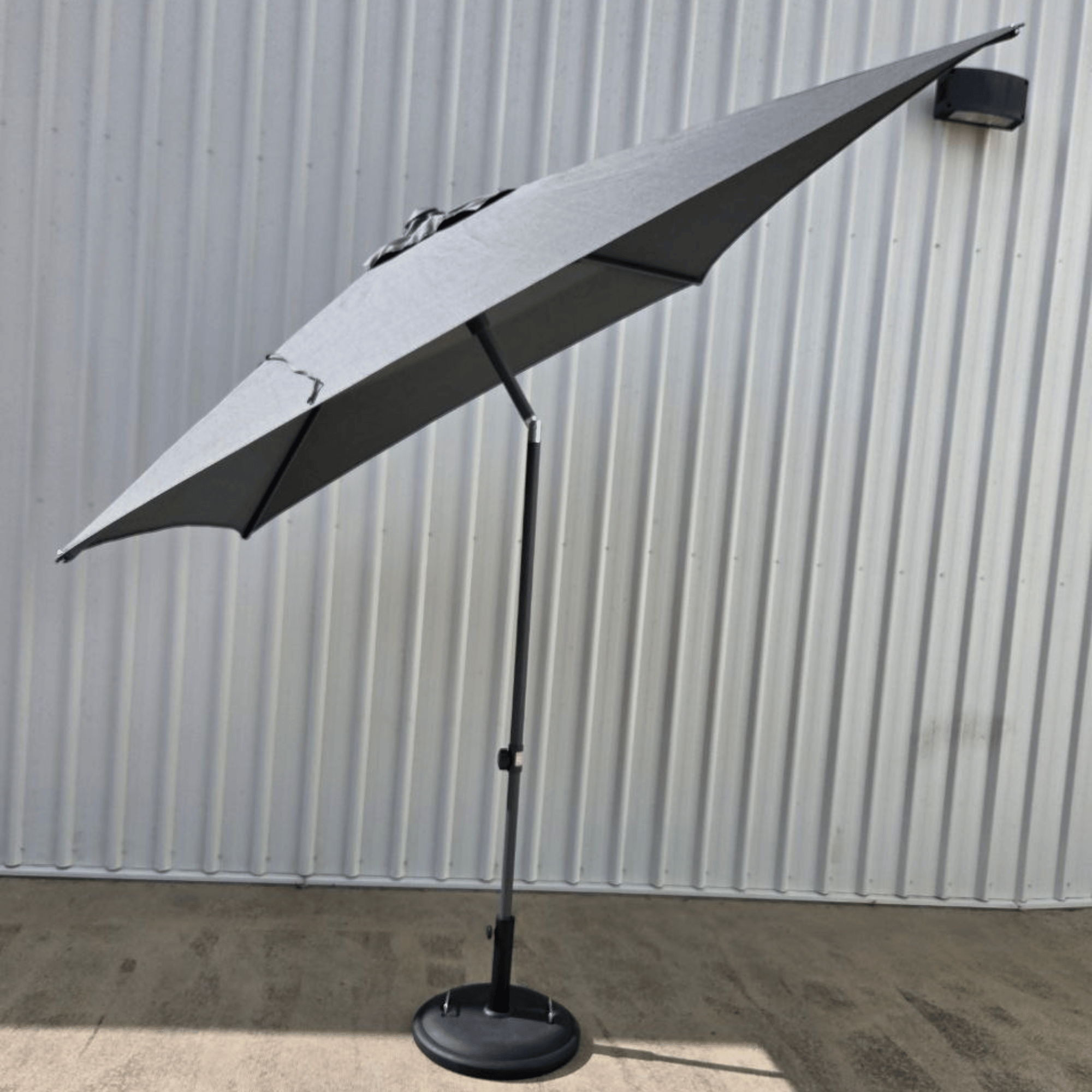 Mira 200cm Square Centre-post Umbrella by Shelta Australia
