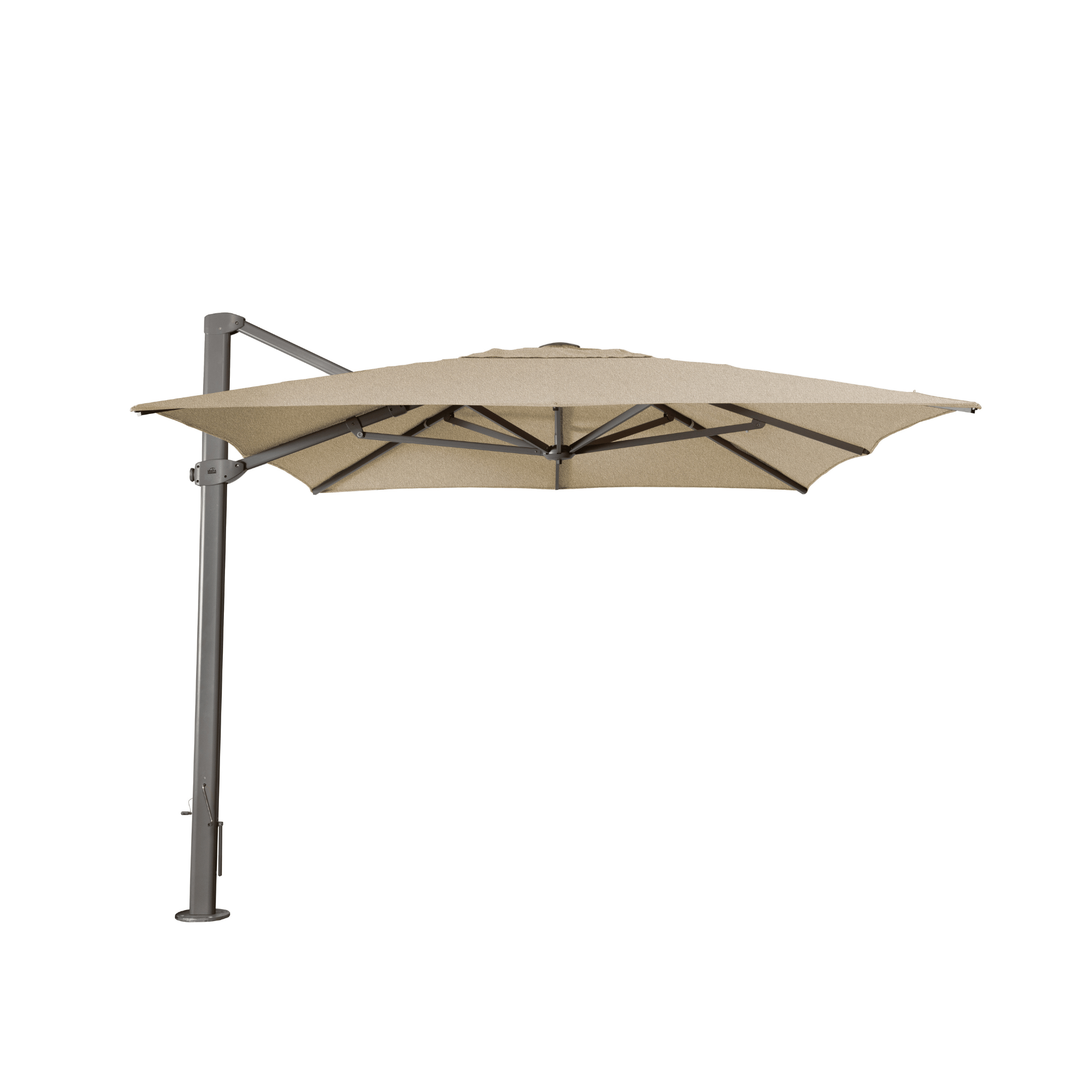 Asta 400x300cm Rectangle Cantilever Umbrella - Wind-rated to 60kms