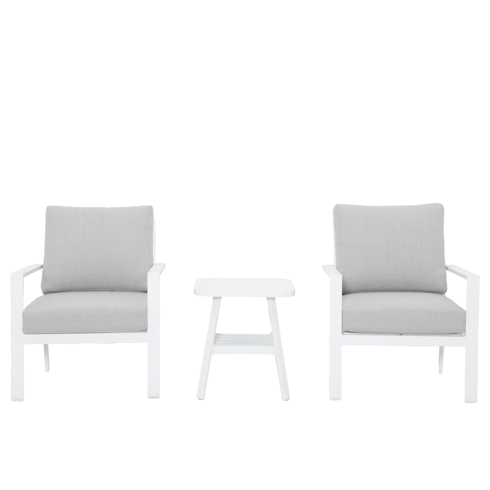 Oliver 3-piece Lounge Setting - White