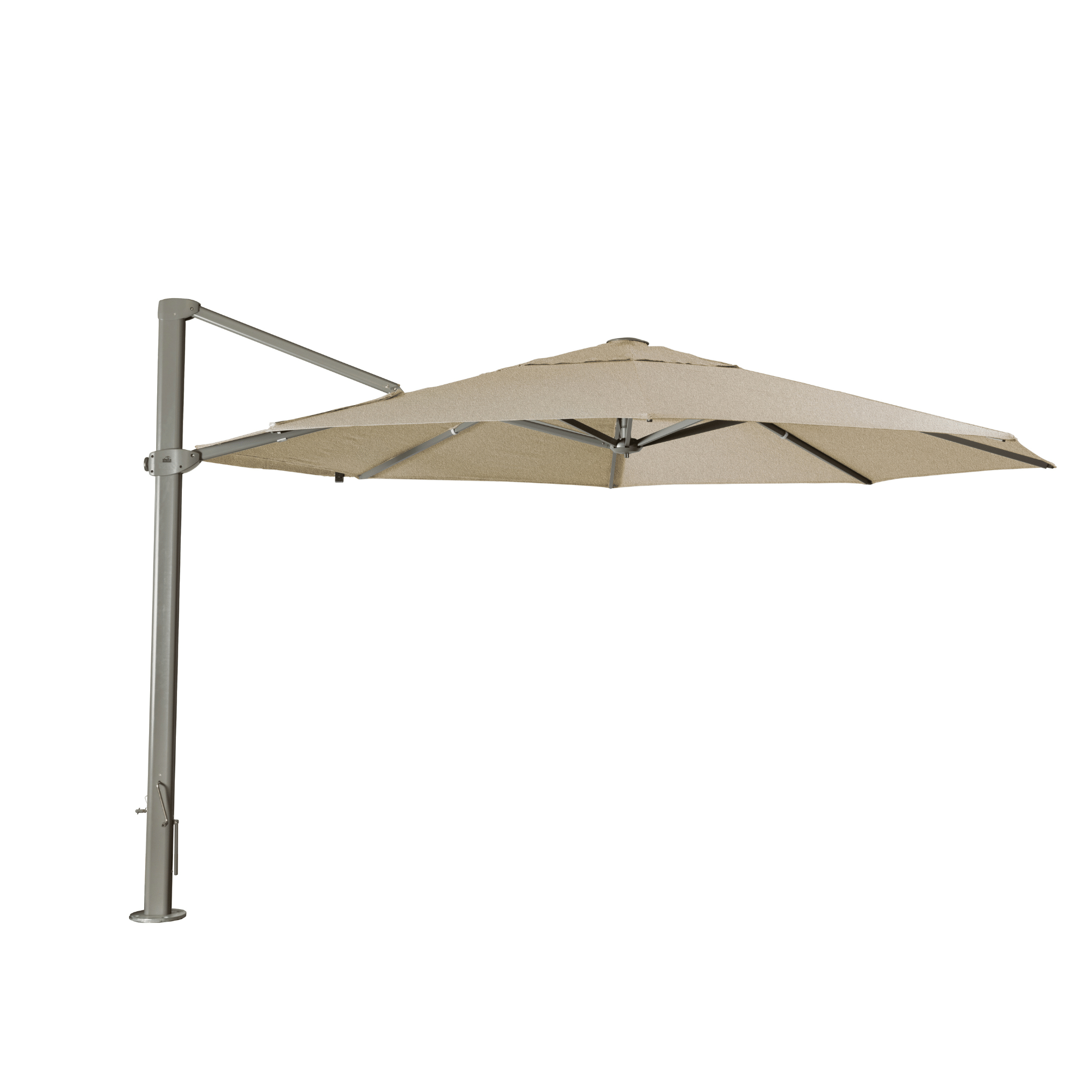 Asta 400cm Octagonal Cantilever Umbrella - Wind-rated to 60kms