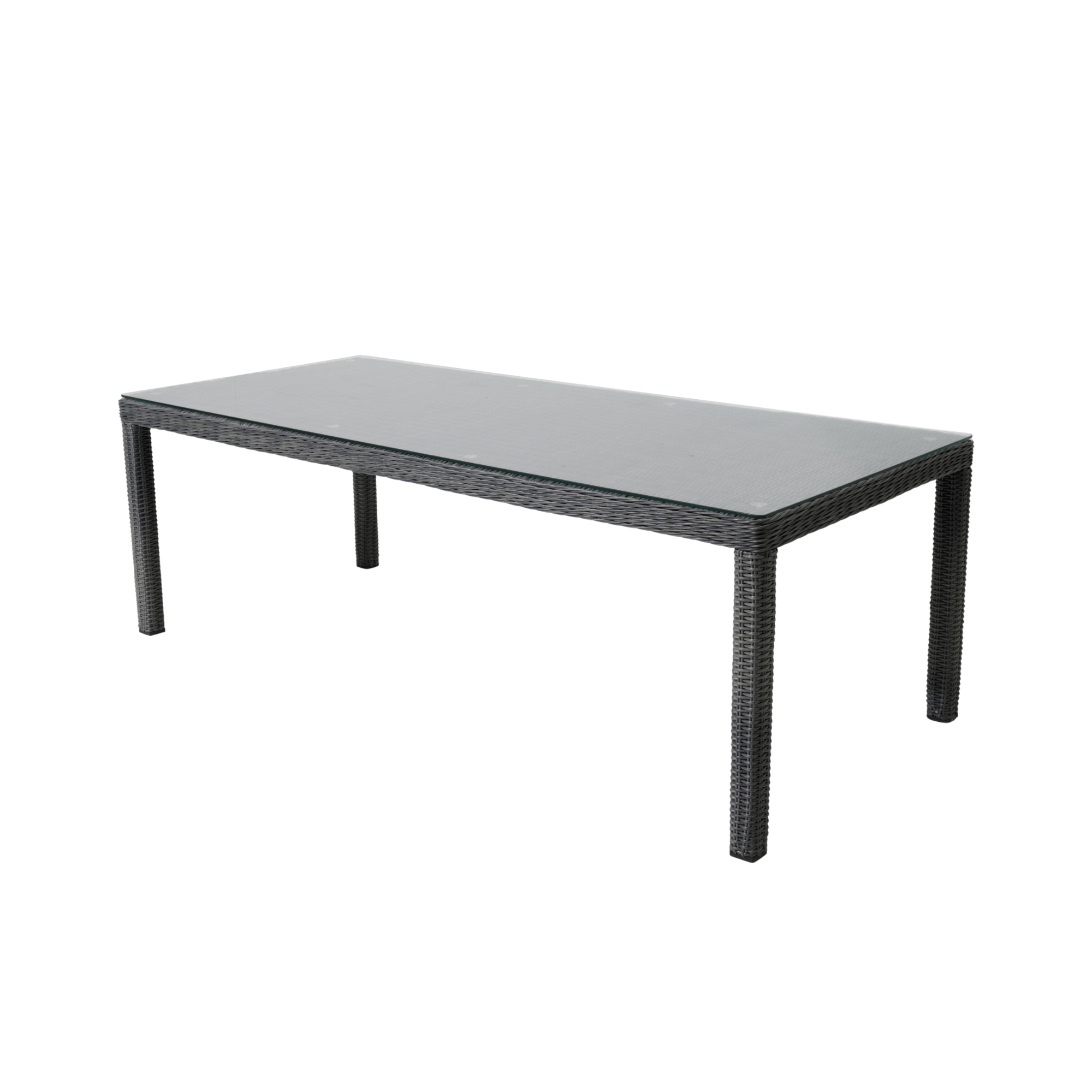 San Jose 9-piece Outdoor Wicker Dining Setting - Castle Grey