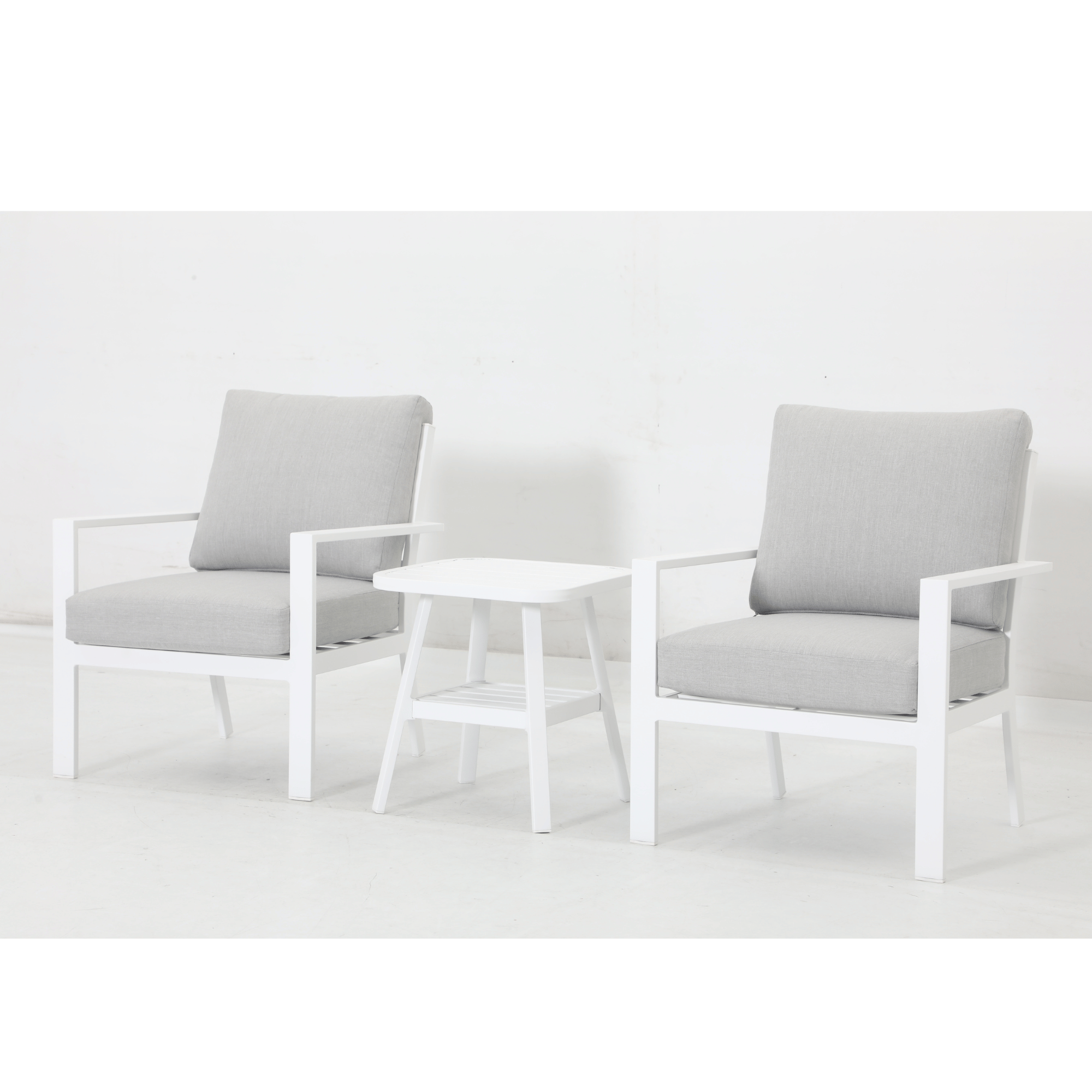 Oliver 3-piece Lounge Setting - White