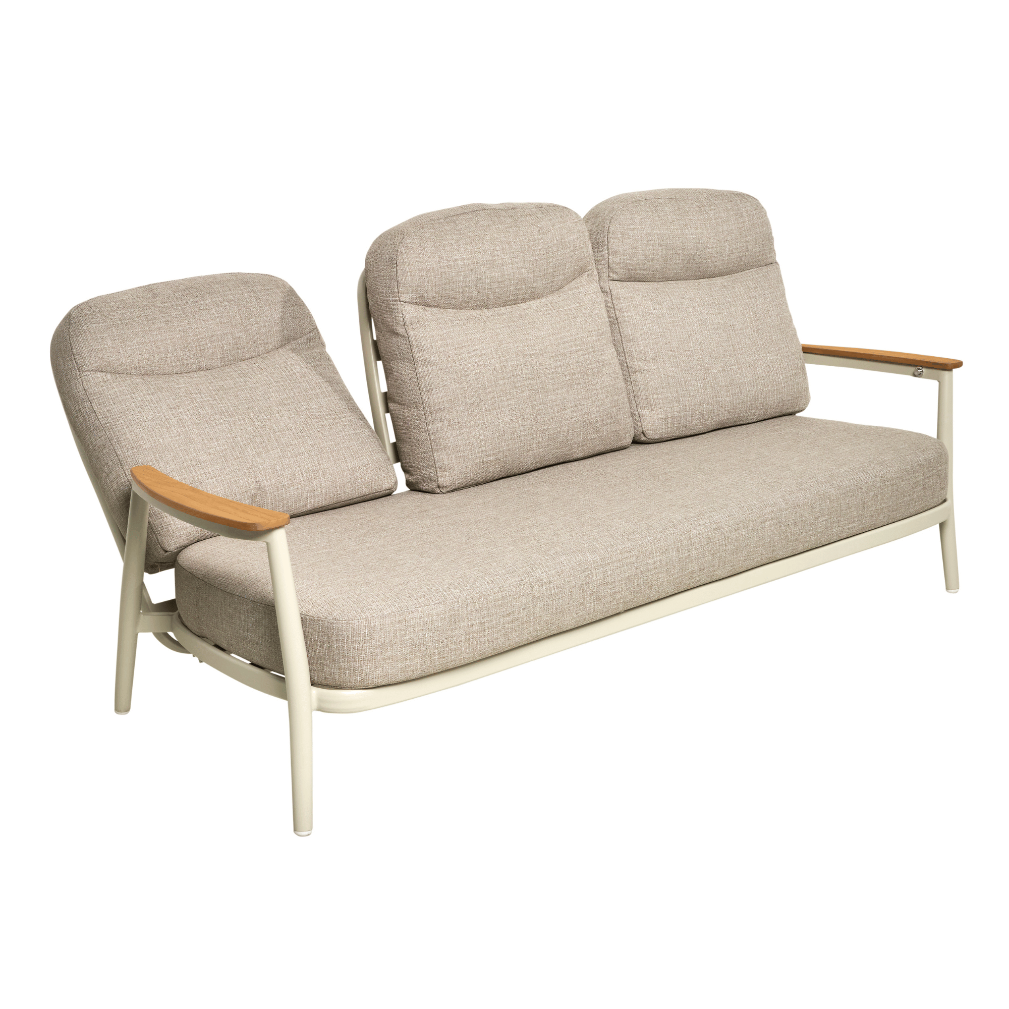 Lennox 4-piece Reclining Outdoor Lounge Setting