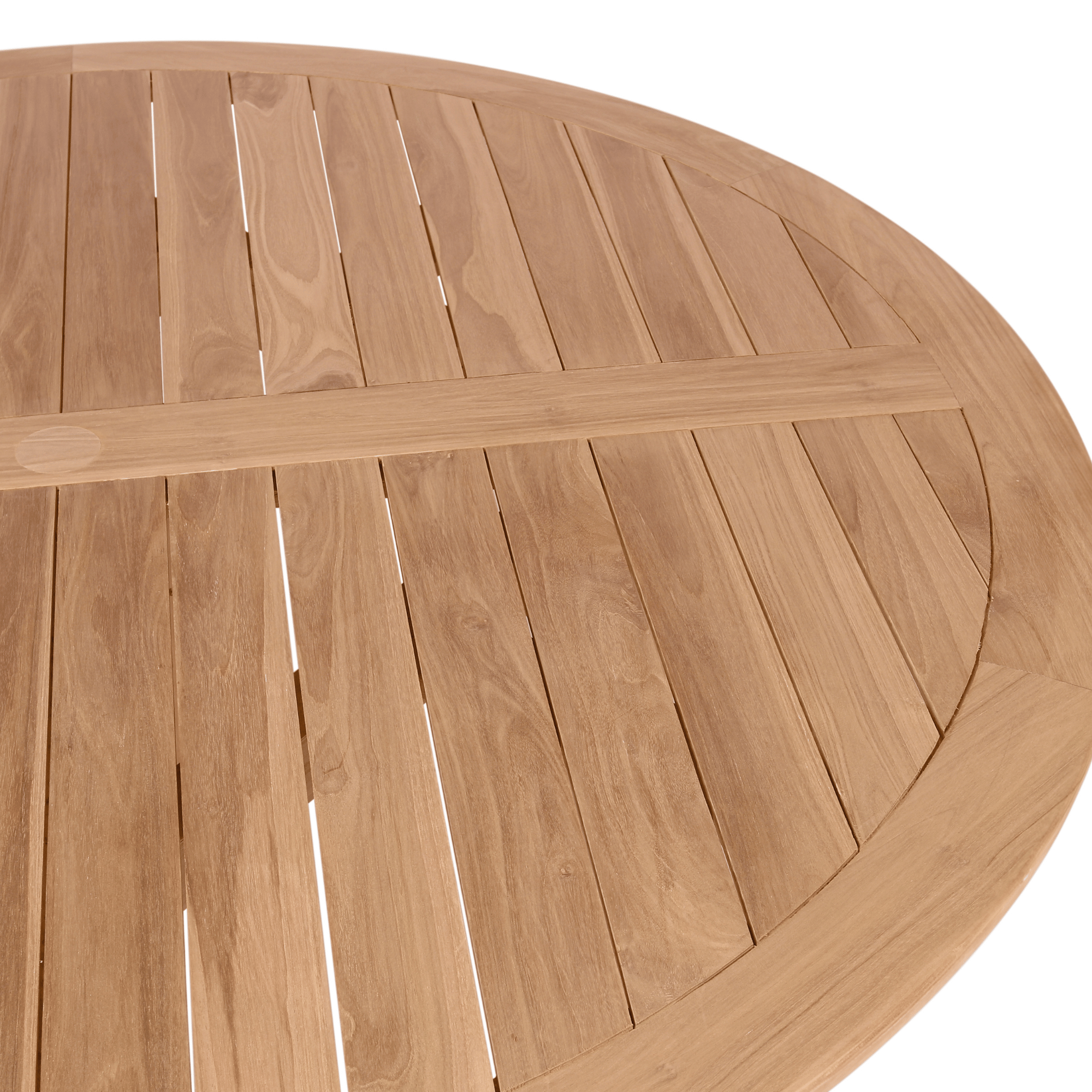 Montego 160cm Round Teak Outdoor Dining Table