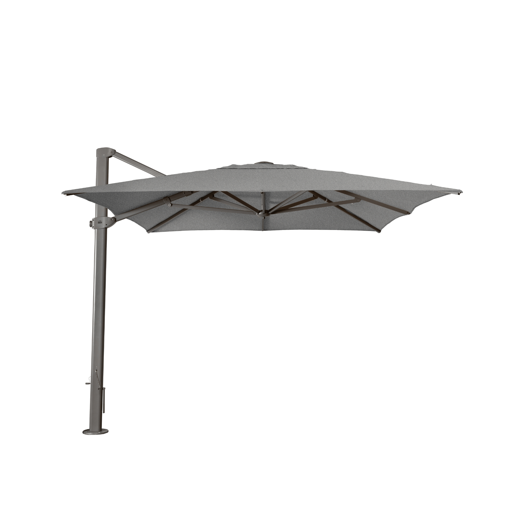 Solarmax 400x300cm Rectangle Cantilever Umbrella - Wind-rated to 60kms
