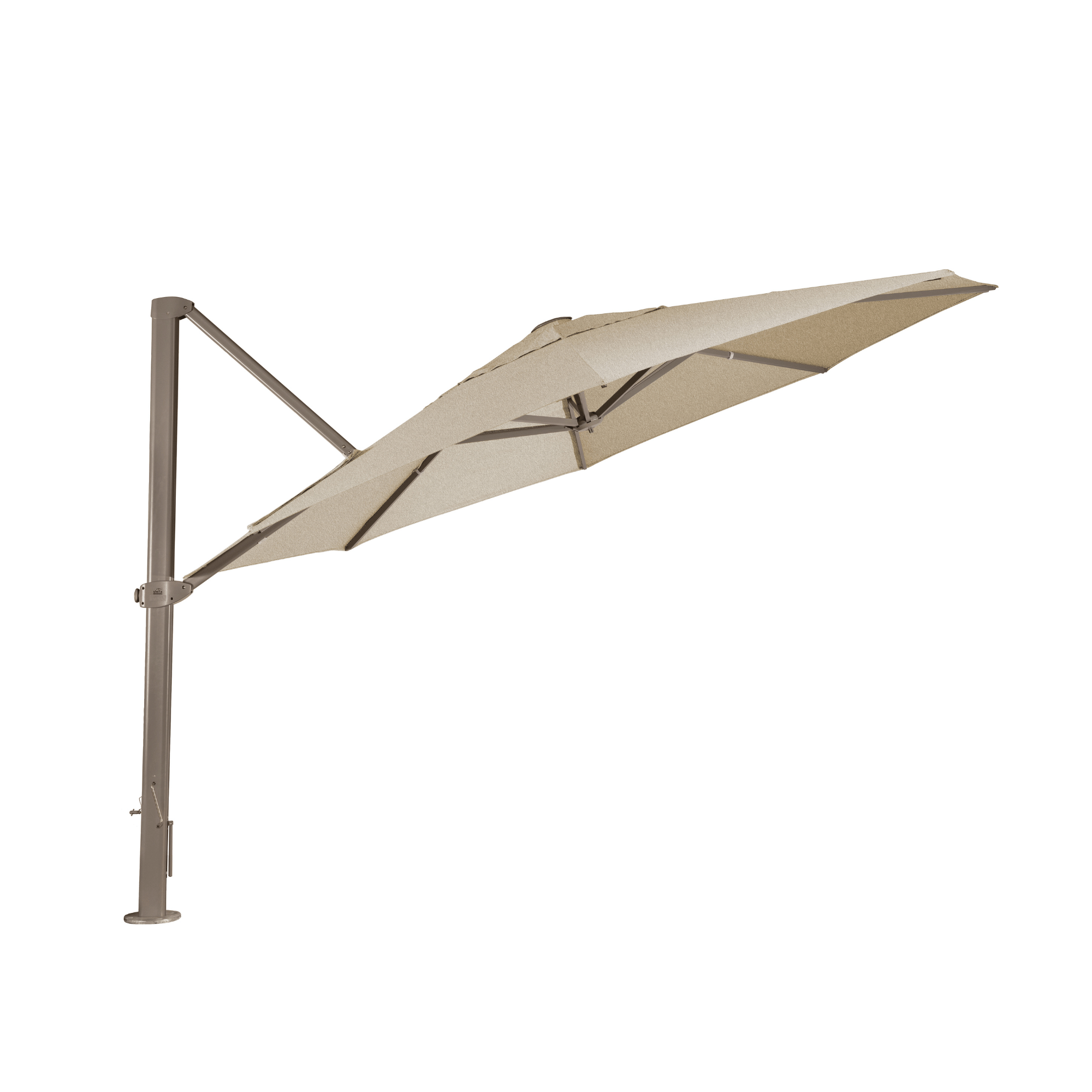 Asta 400cm Octagonal Cantilever Umbrella - Wind-rated to 60kms