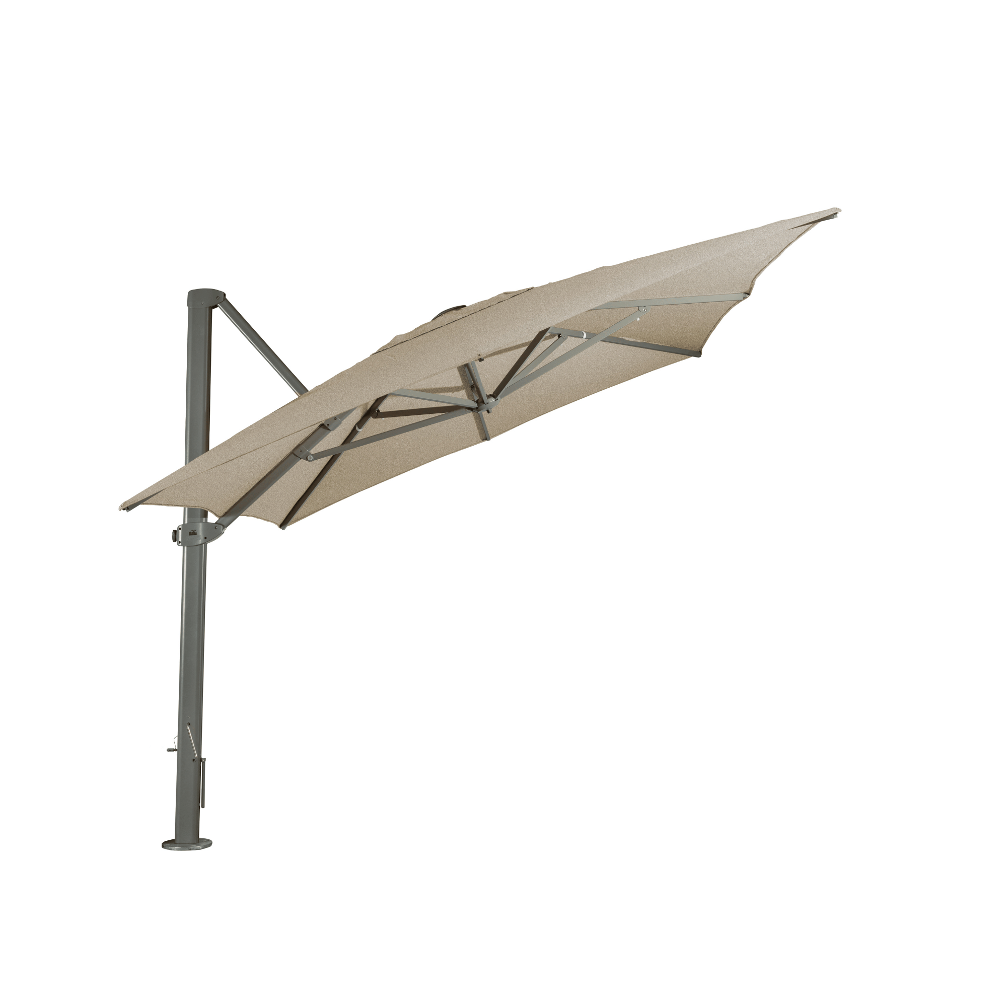 Asta 400x300cm Rectangle Cantilever Umbrella - Wind-rated to 60kms