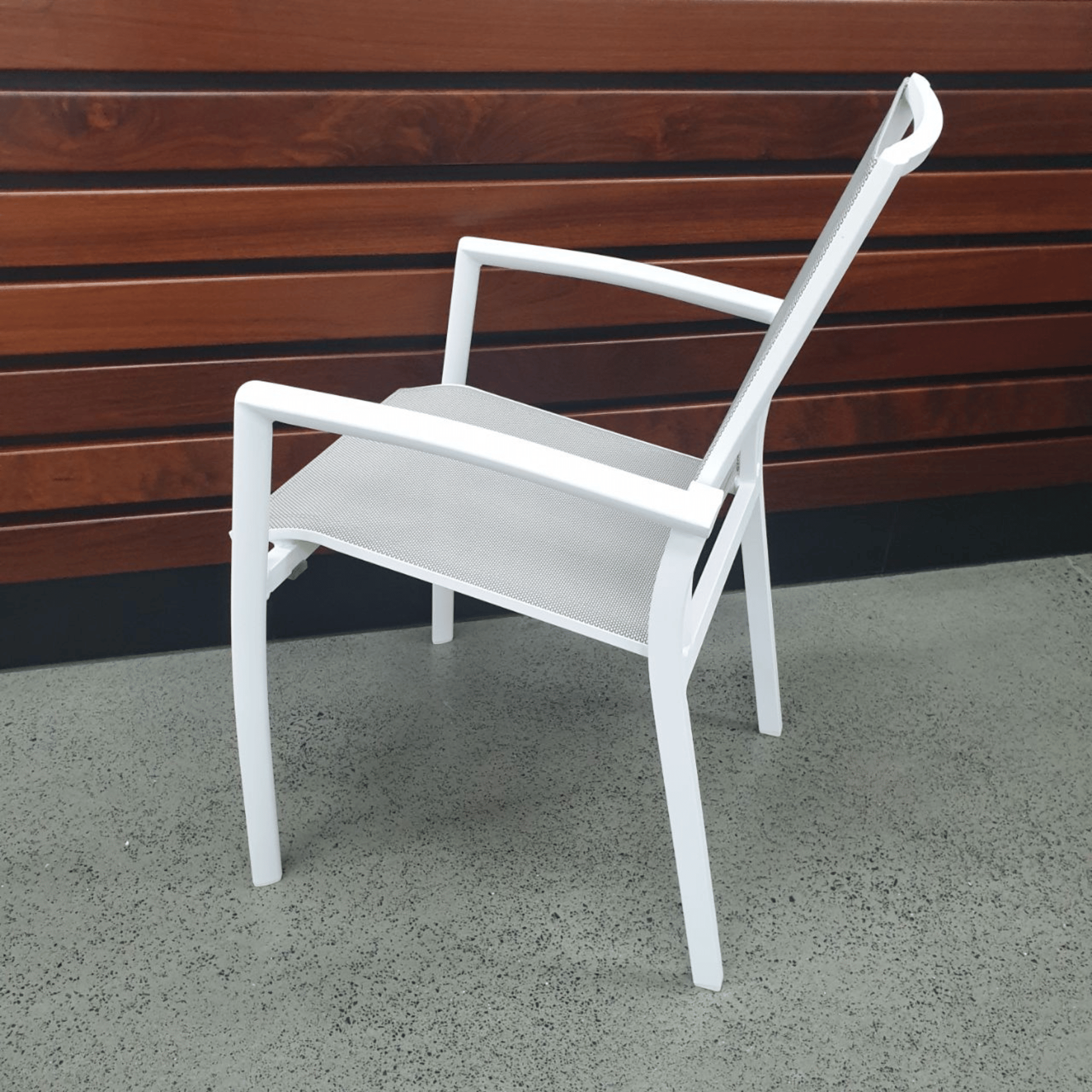 Daffodil Table with Florida Chairs, 3 piece Outdoor Dining Setting