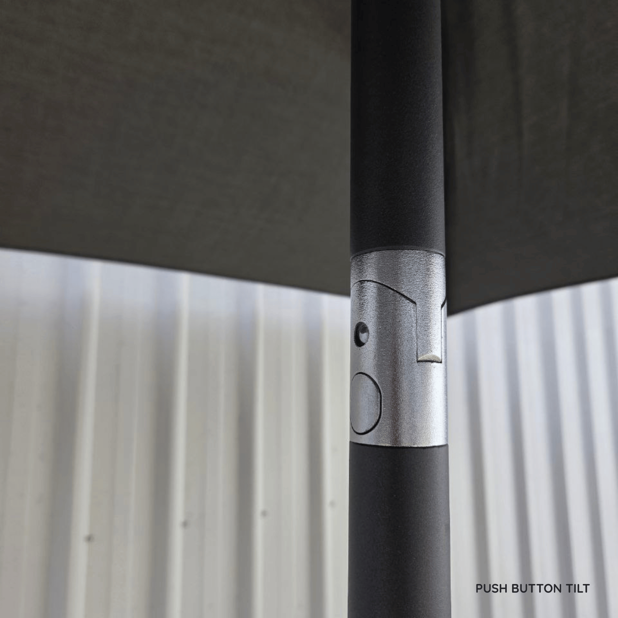 Mira 200cm Square Umbrella - Multiple Colours
