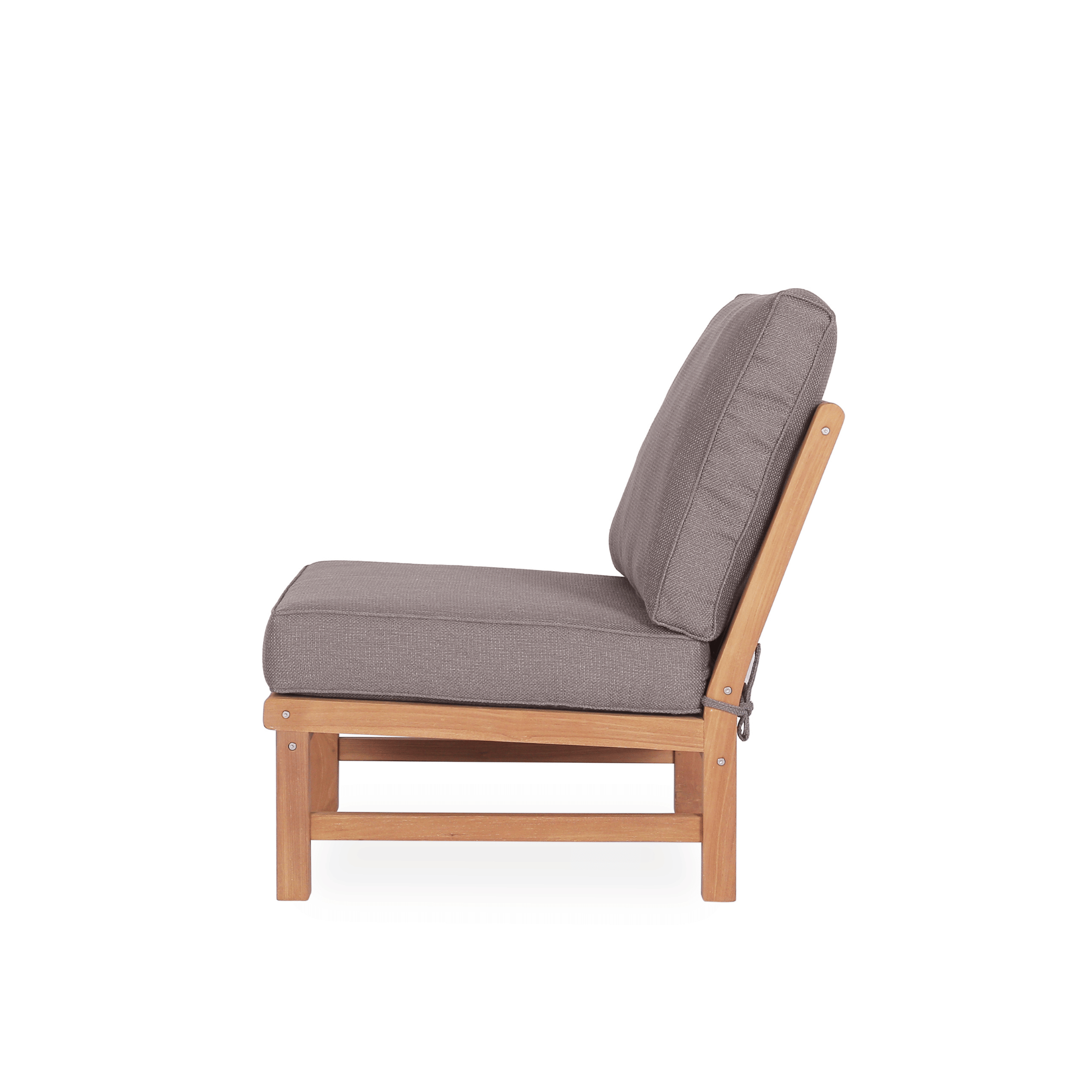 Fiji Single Lounge Chair - Dove Fabric