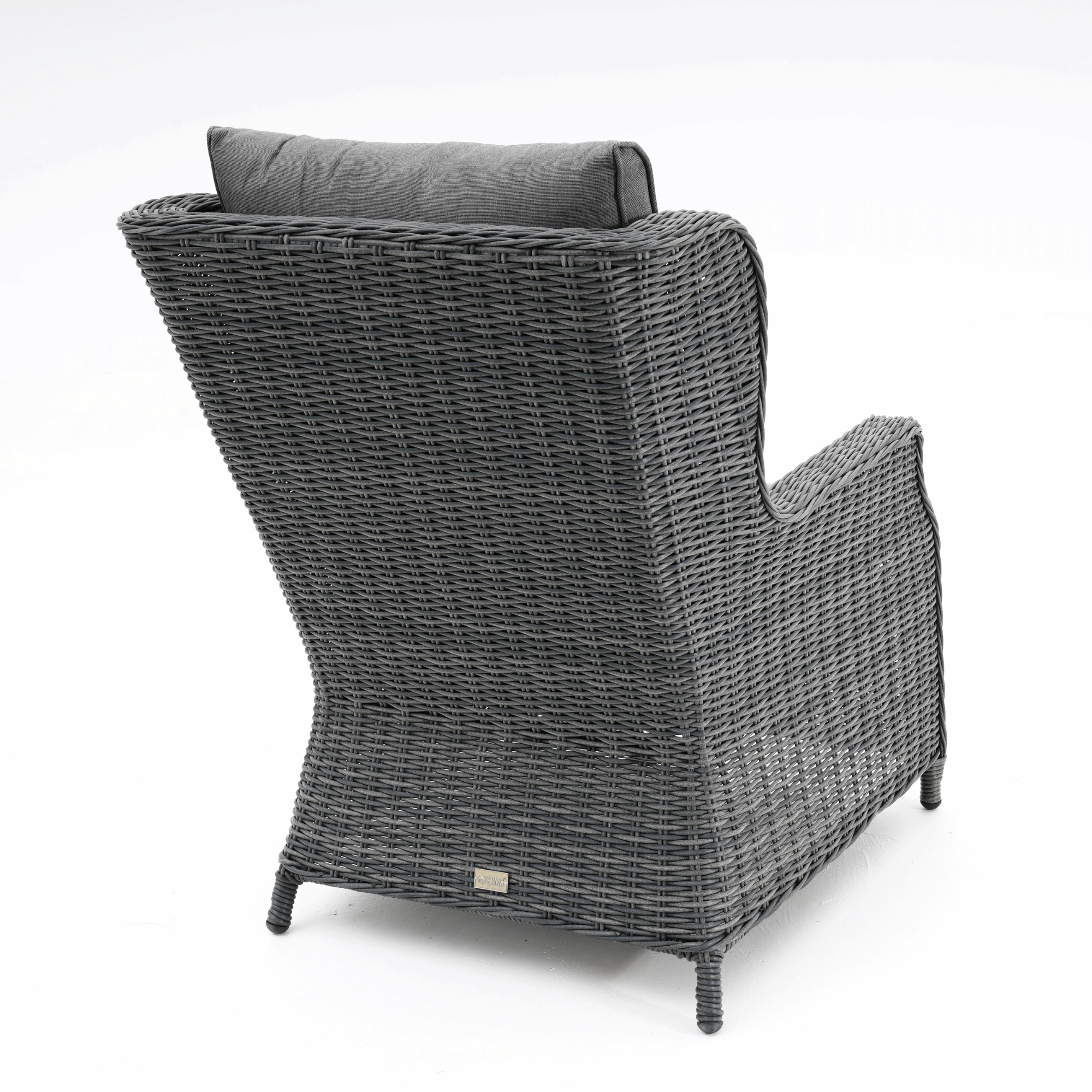 Anglesea 4-piece Wicker Outdoor Lounge Set - Castle Grey Wicker