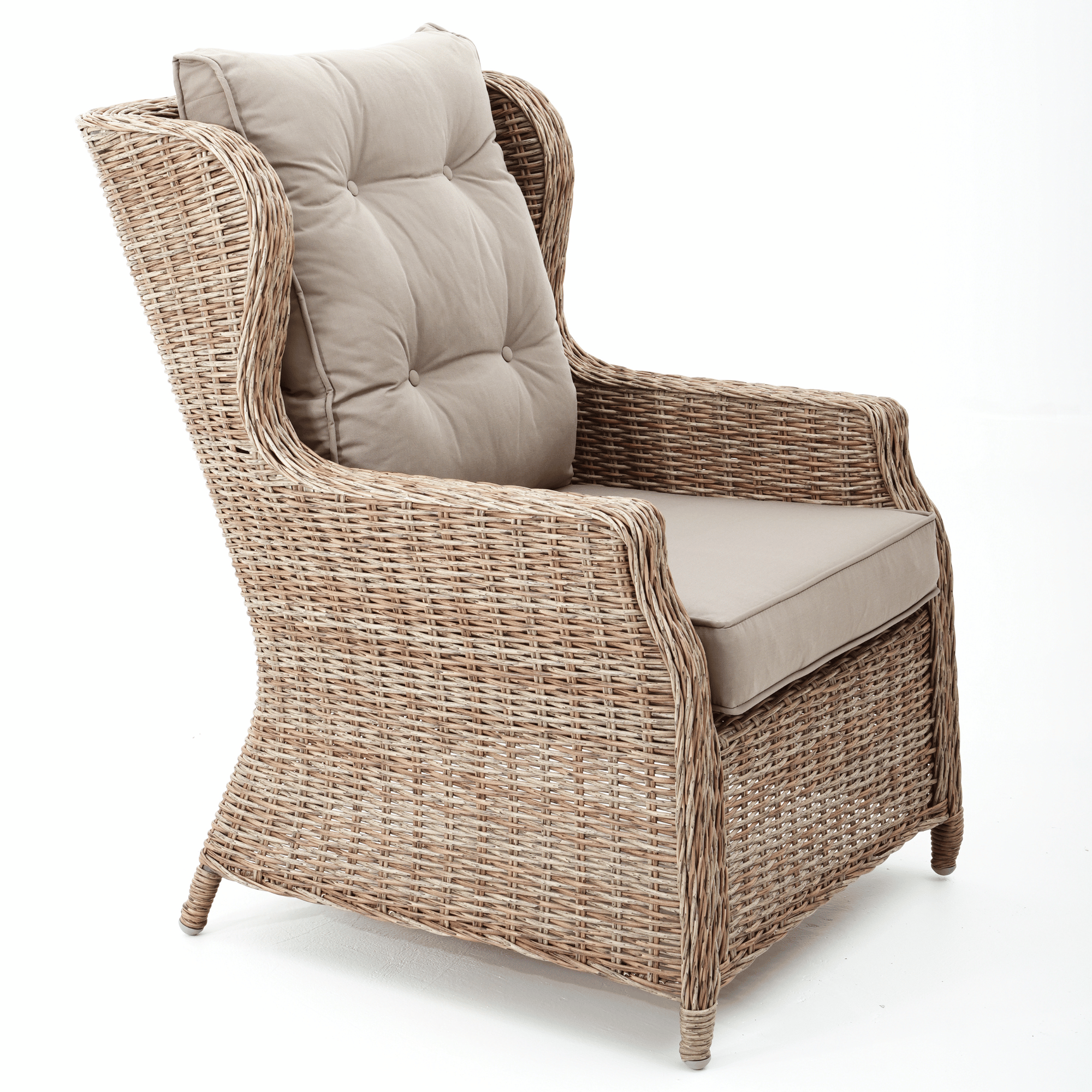 Anglesea 4-piece Wicker Outdoor Lounge Set - Marina Wicker