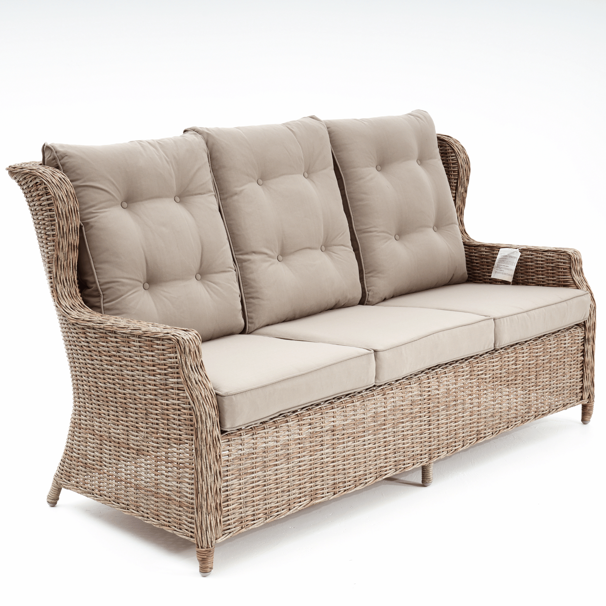 Anglesea 4-piece Wicker Outdoor Lounge Set - Marina Wicker