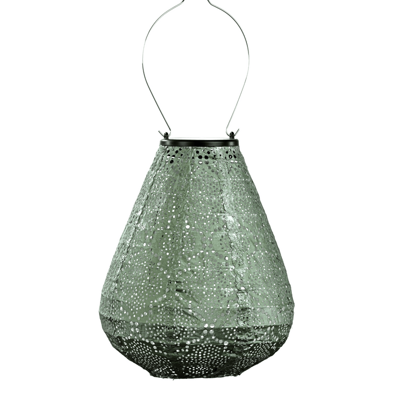 Bazaar Tulip 20 - Solar Lantern - Sage Green - Lumiz