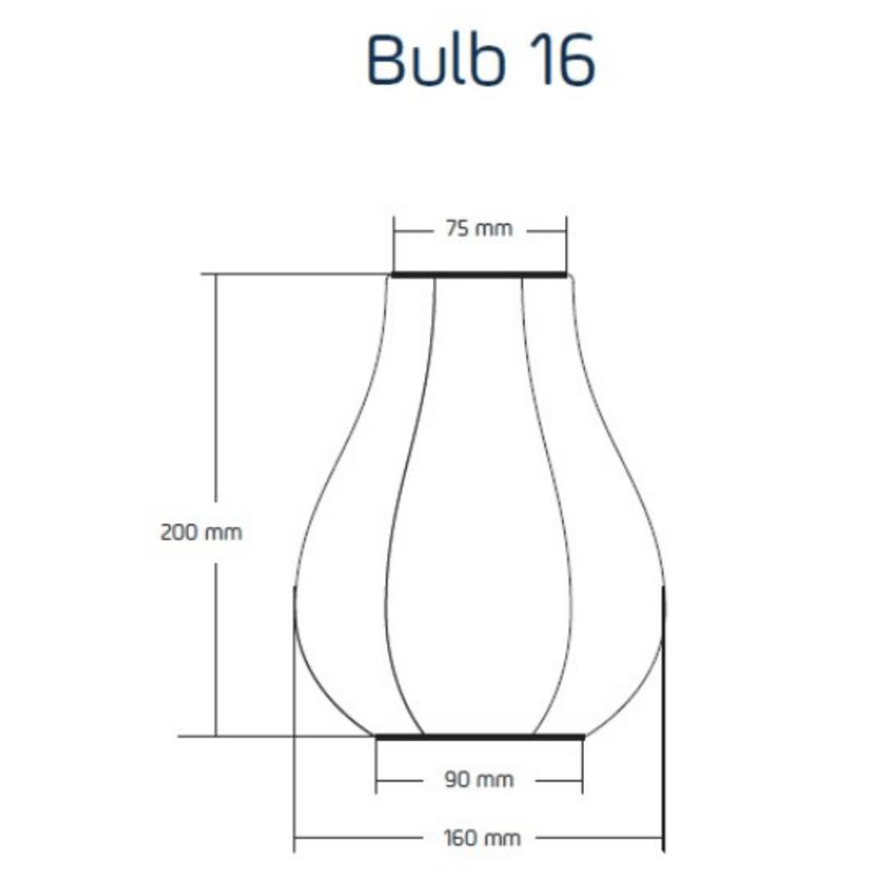 Lace Bulb 16 - Solar Lantern - Taupe - Lumiz