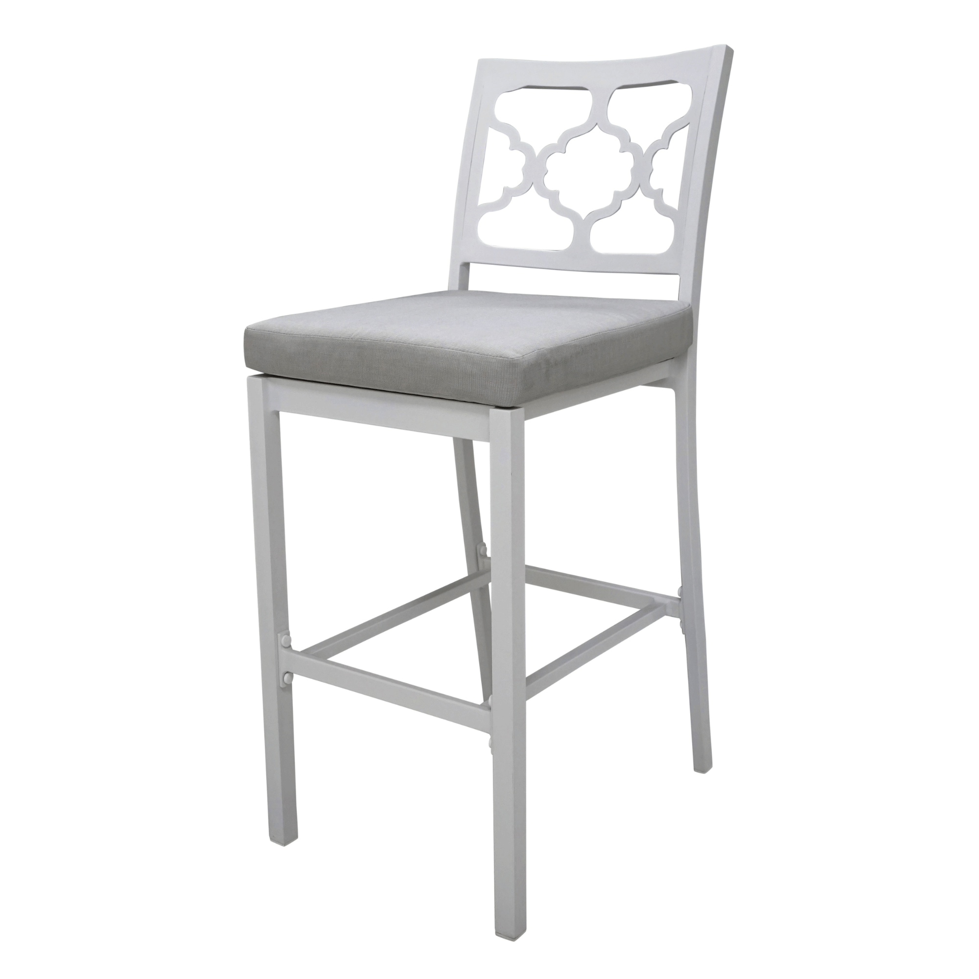 Chesapeake Outdoor Bar Chair - White