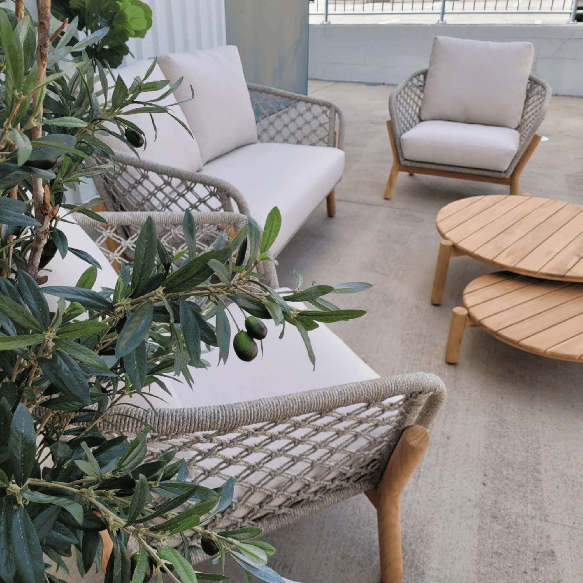 Como 5-piece Outdoor Lounge Setting