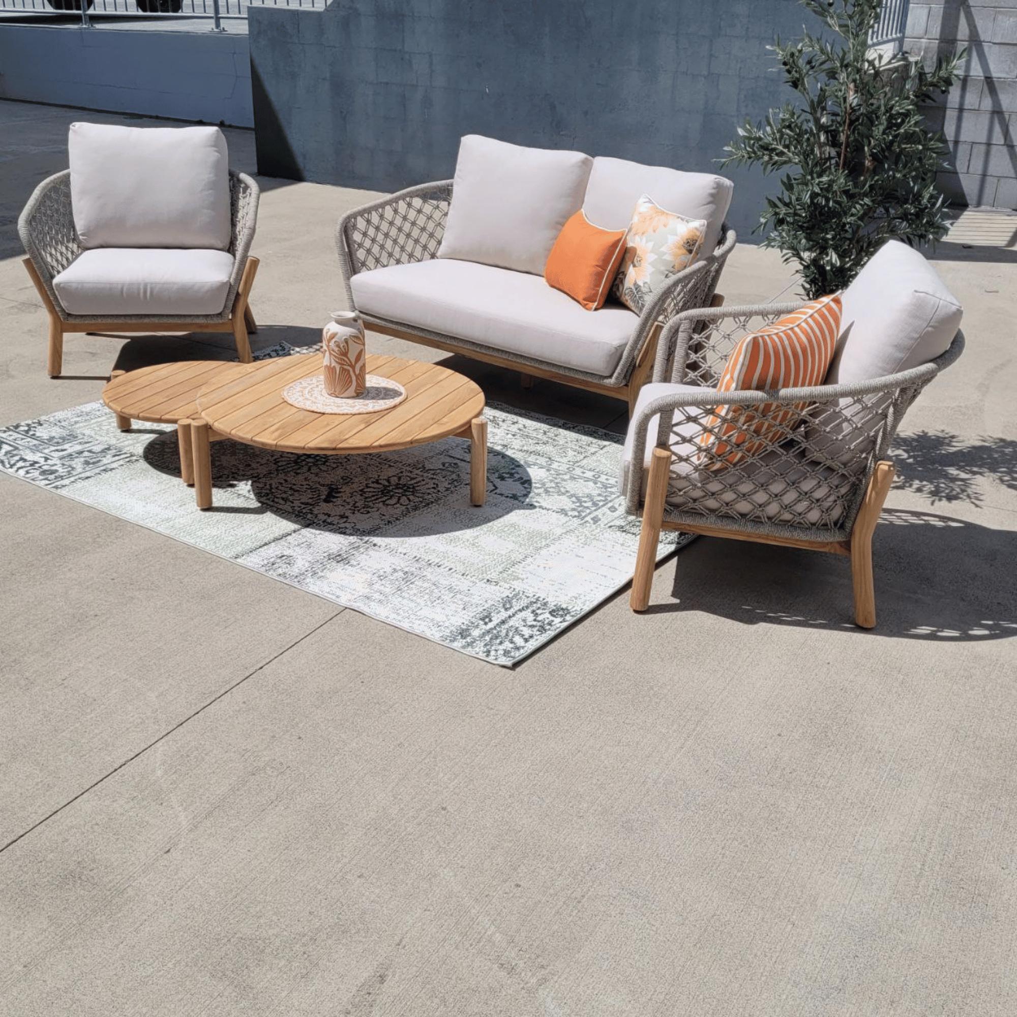 Como 5-piece Outdoor Lounge Setting