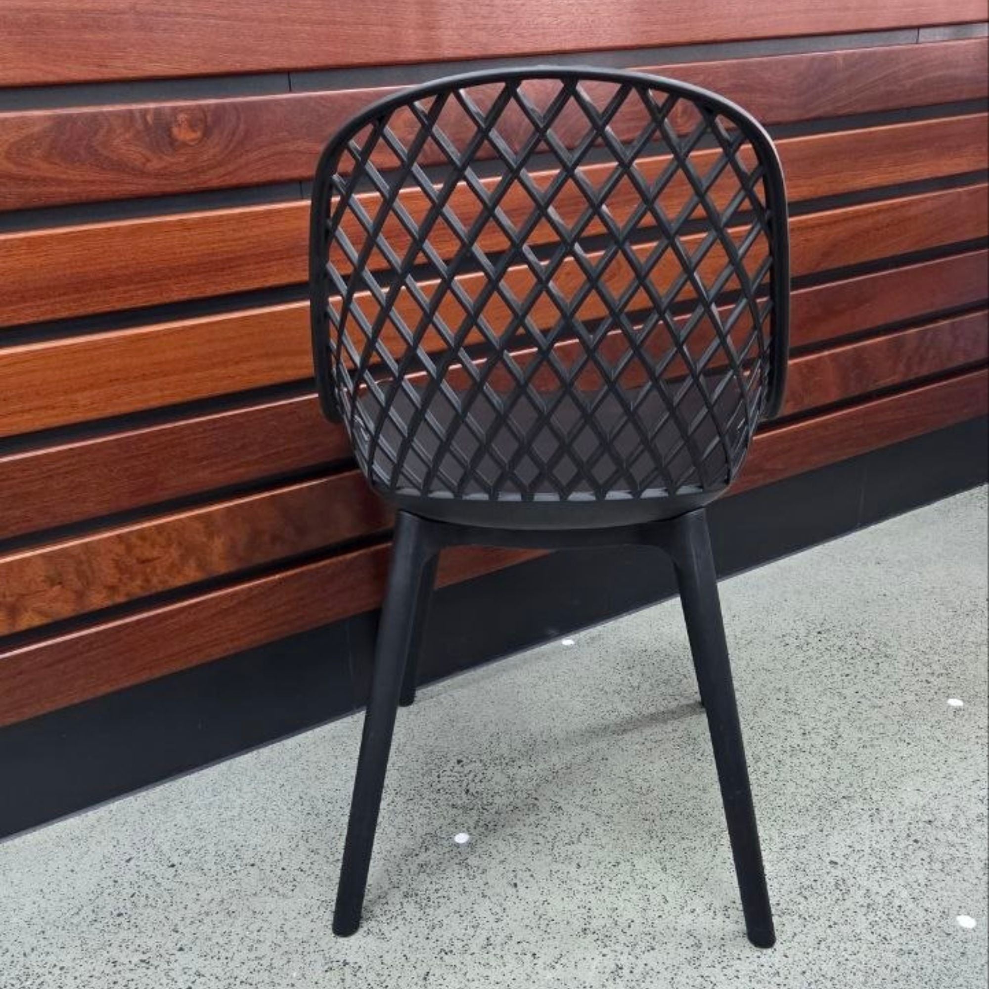 Back view 
Cosmos Dining Chair - Black