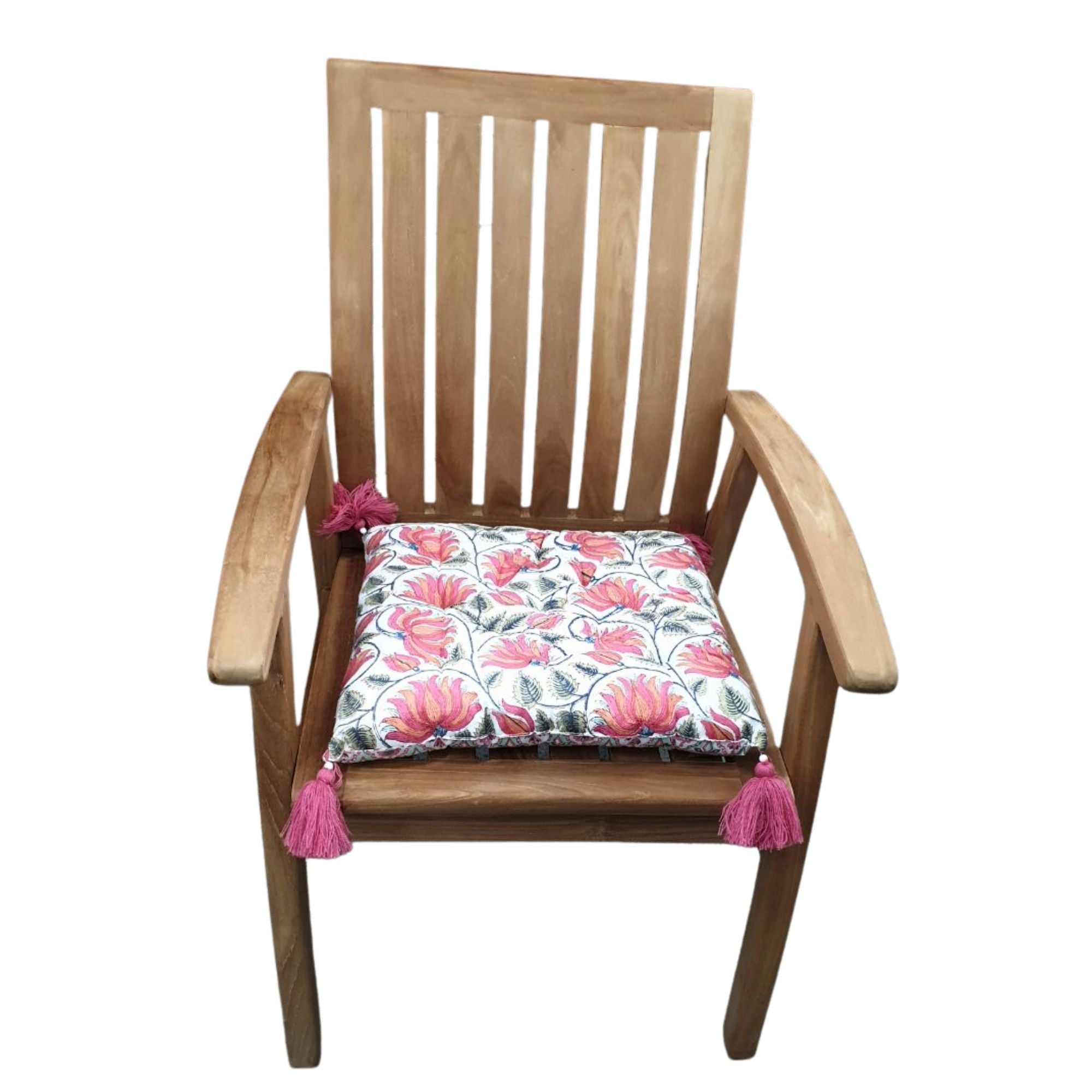 DWBH Chair Pad - Reversible - Musk Medallion