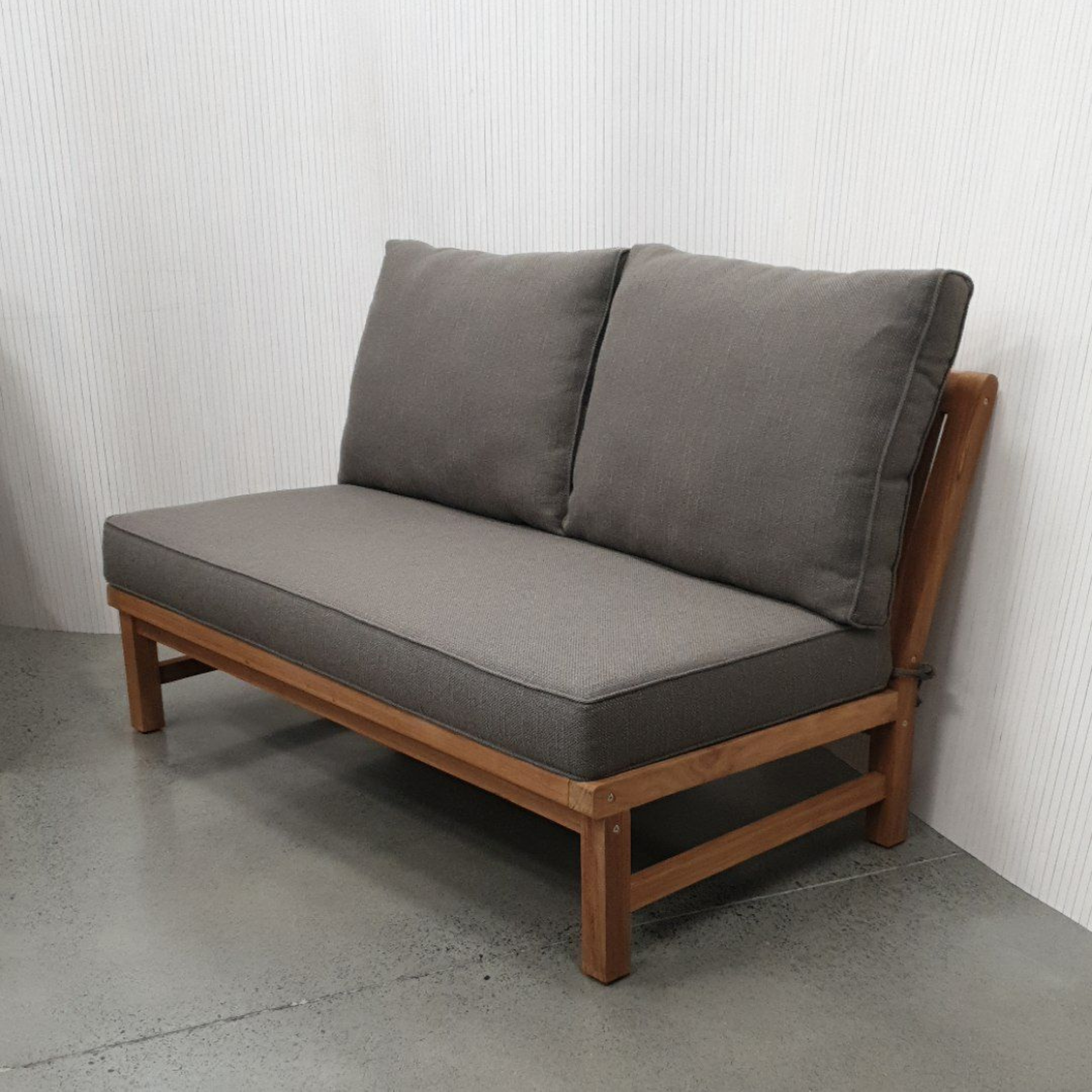 Fiji teak double lounge chair