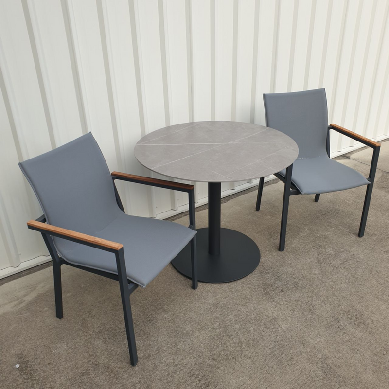 Freedom Table, Cortez Chair 3-piece Outdoor Setting