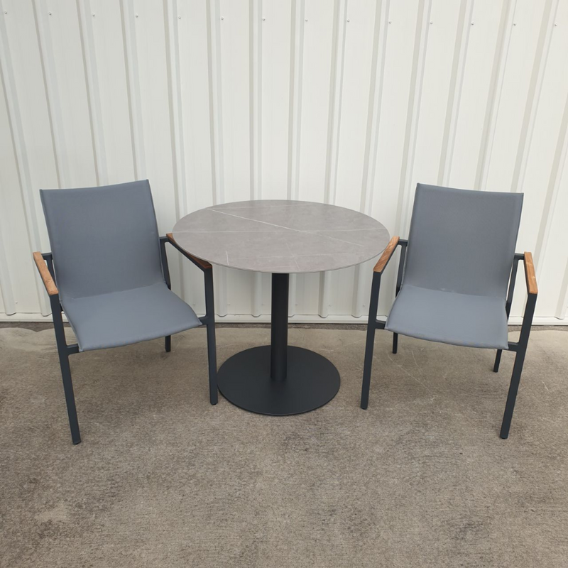 Freedom Table, Cortez Chair 3-piece Outdoor Setting