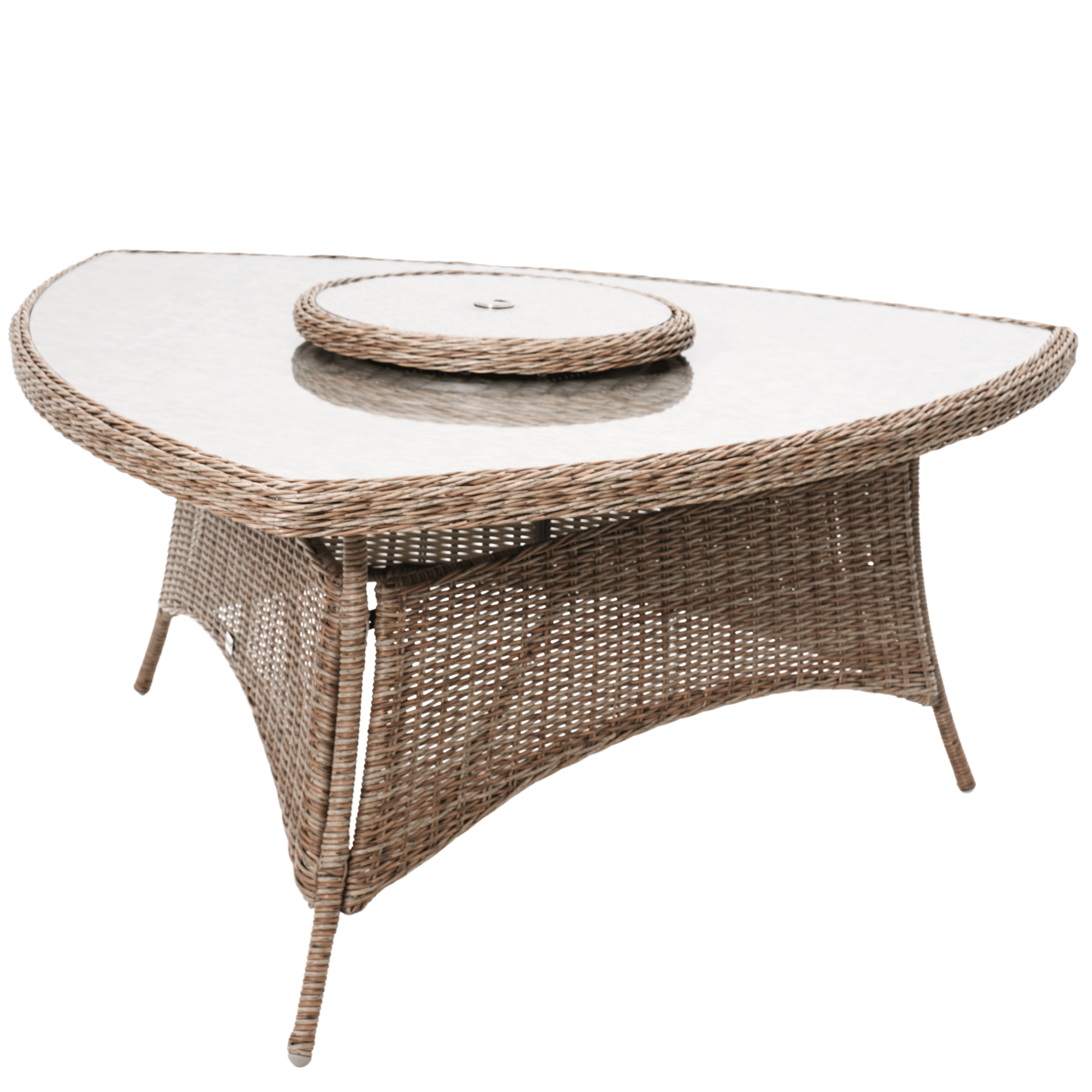 Fremont 7-piece Wicker Outdoor Dining Setting - Marina