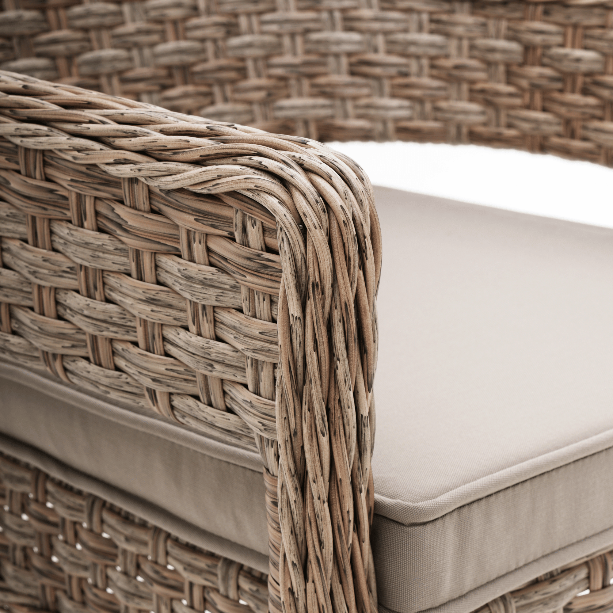 Fremont 7-piece Wicker Outdoor Dining Setting - Marina