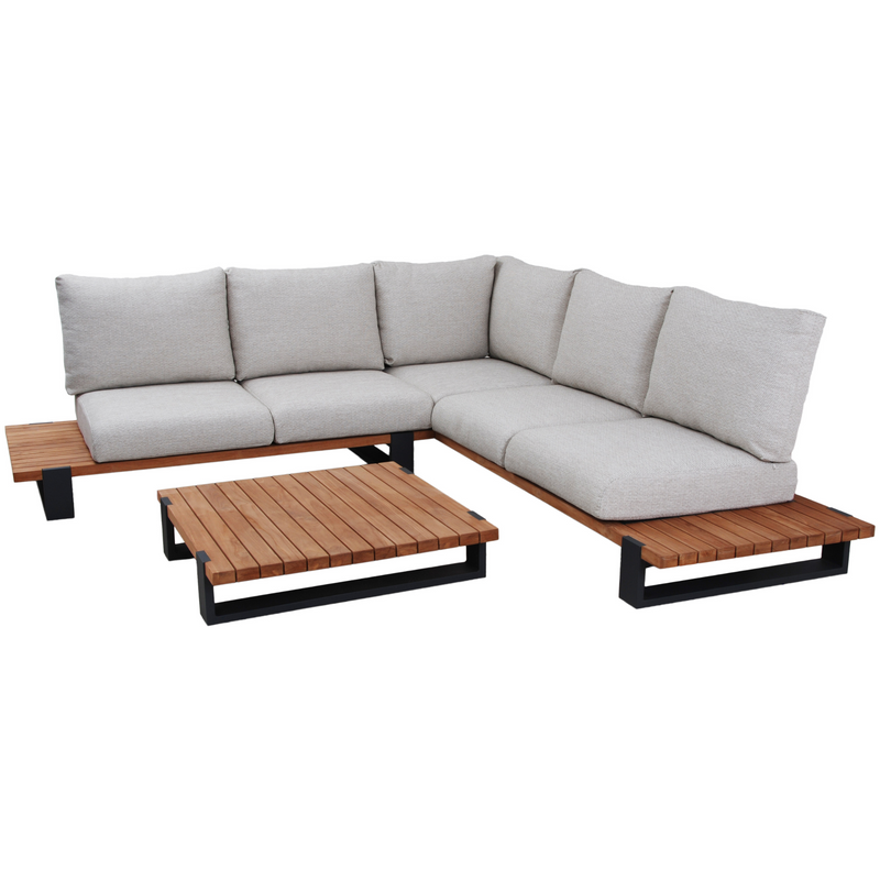 Griffin outdoor corner lounge set (FL180) with coffee table