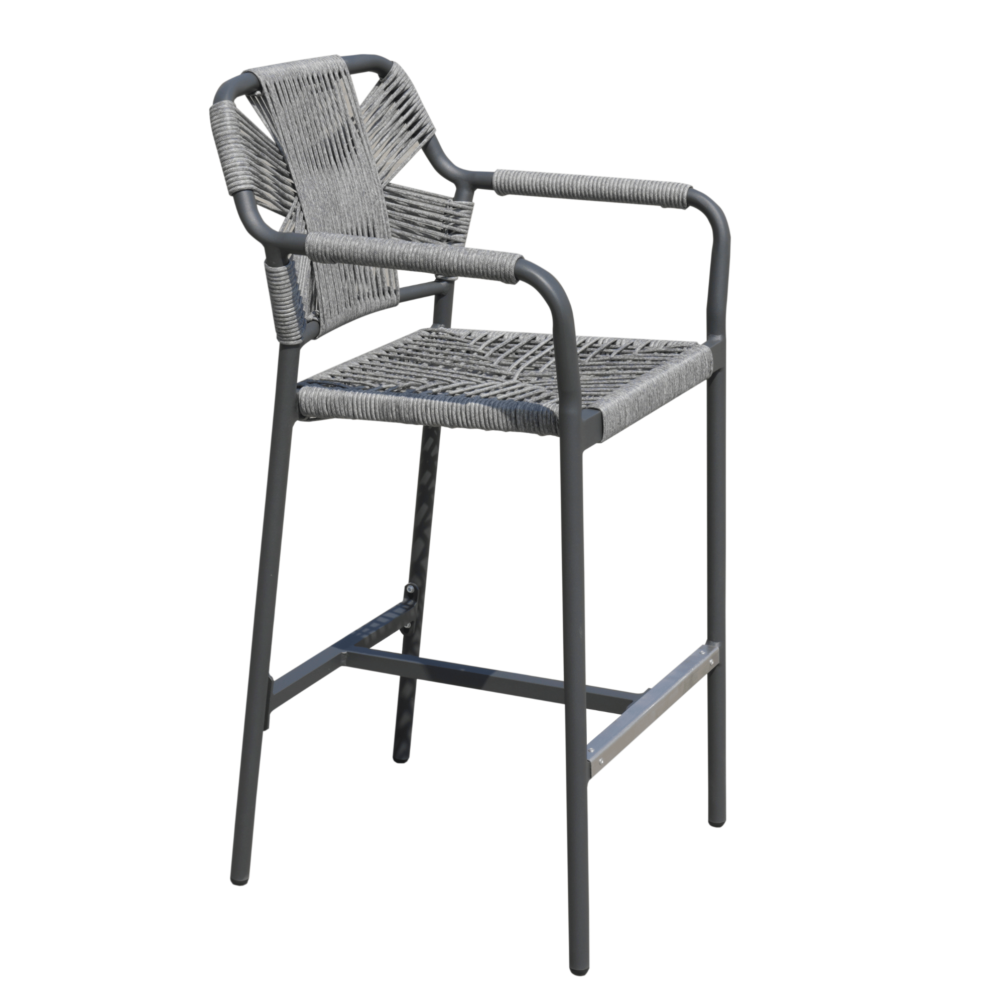 Havana Bar Chair - Charcoal