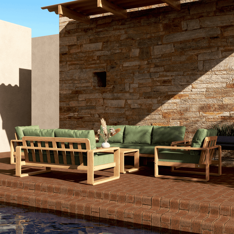 Honolulu 5piece Outdoor Lounge Setting