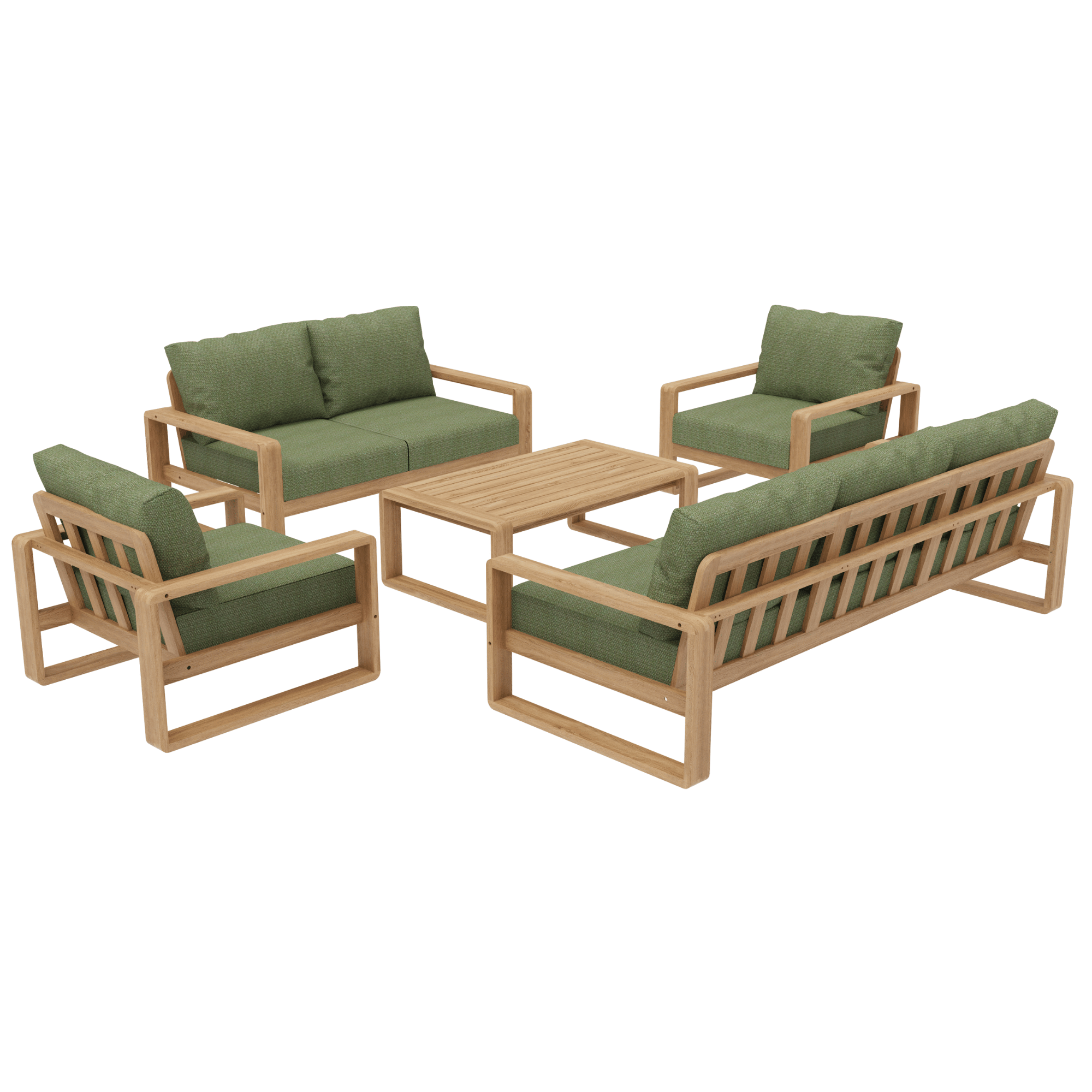 Honolulu 5piece Outdoor Lounge Setting