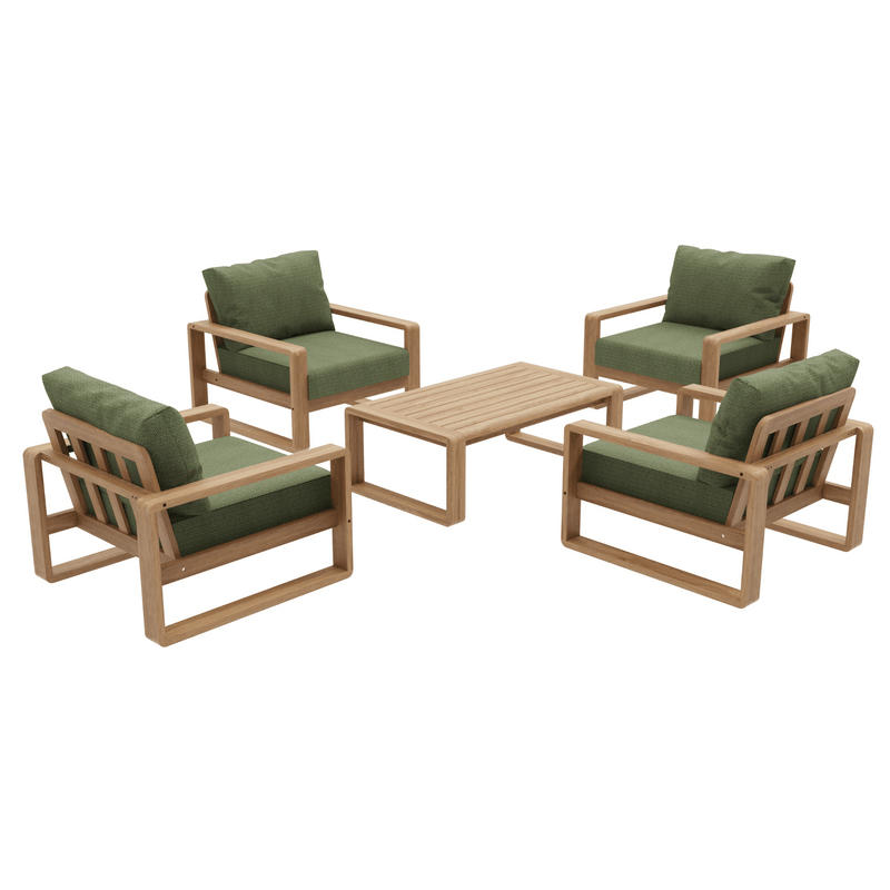 Honolulu 5piece Outdoor Lounge Setting