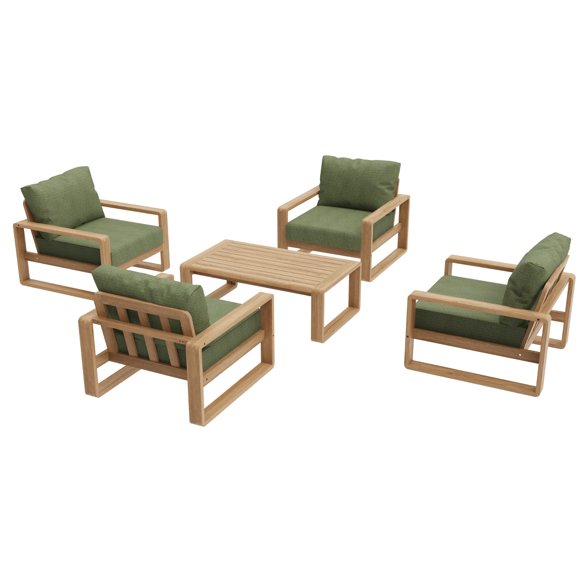 Honolulu 5piece Outdoor Lounge Setting