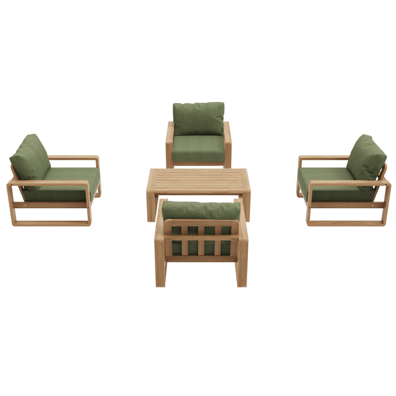 Honolulu 5piece Outdoor Lounge Setting