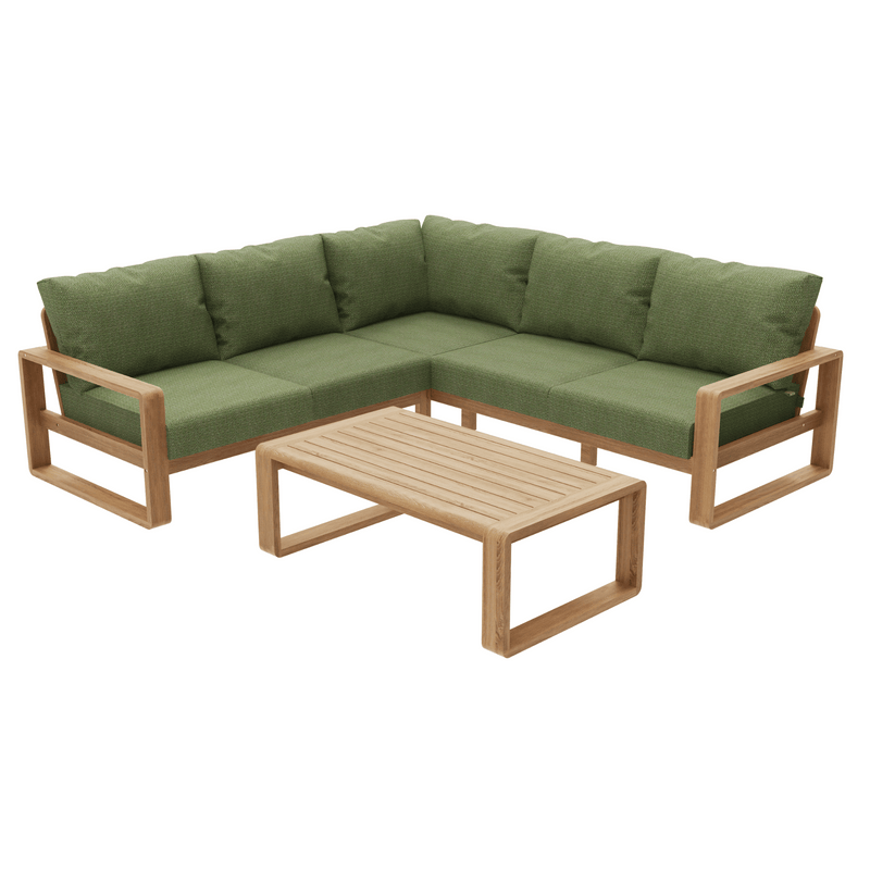 Honolulu Outdoor Corner Lounge with coffee table