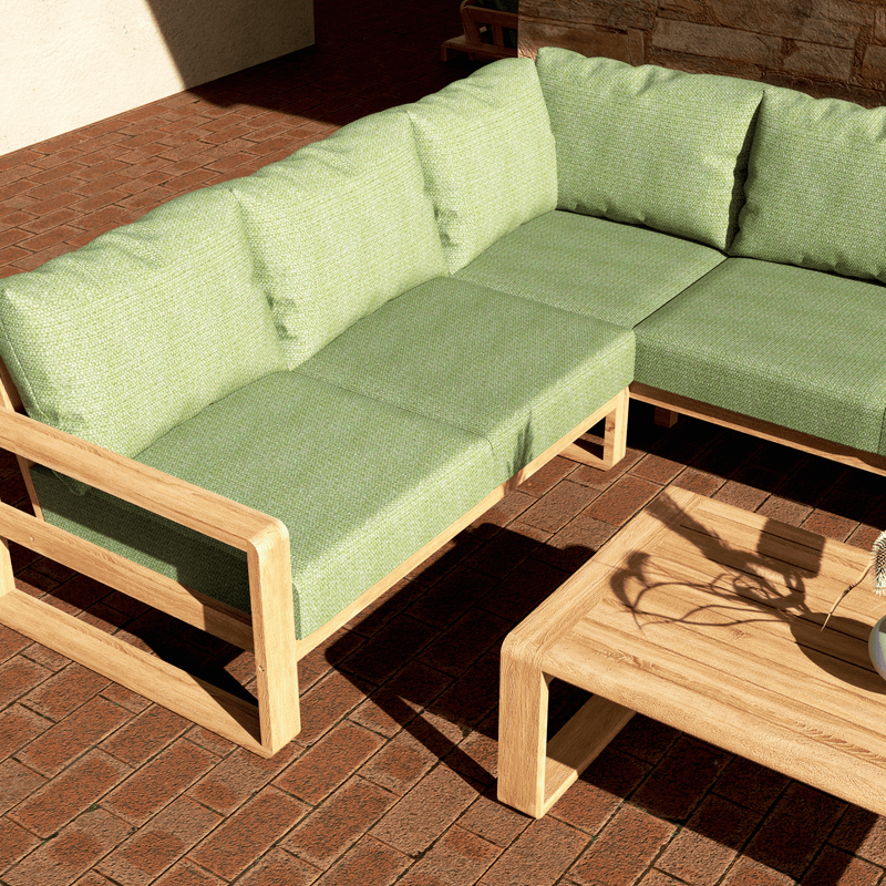 Honolulu Outdoor Corner Lounge with coffee table