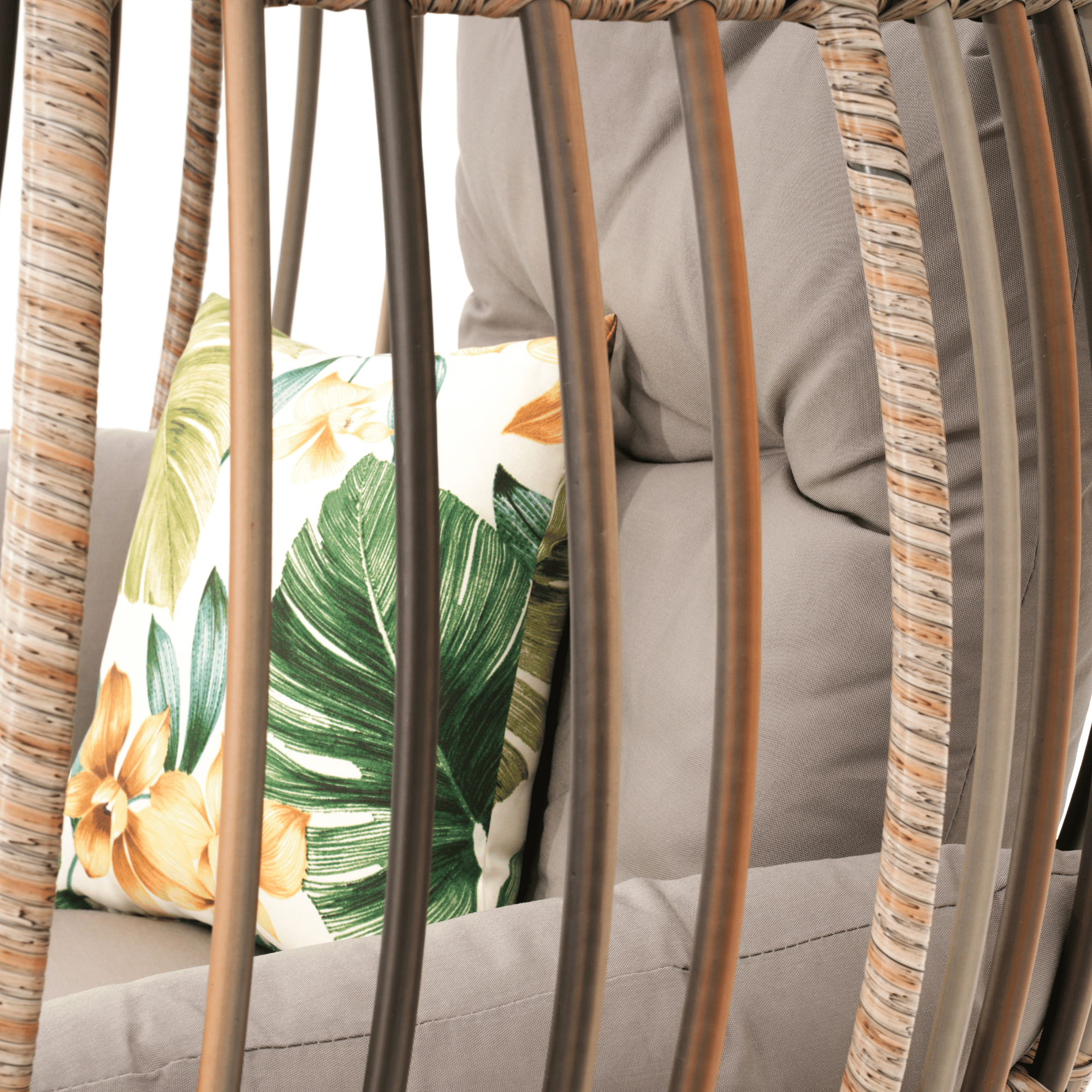 Koala Hanging Wicker Egg Chair - Marina