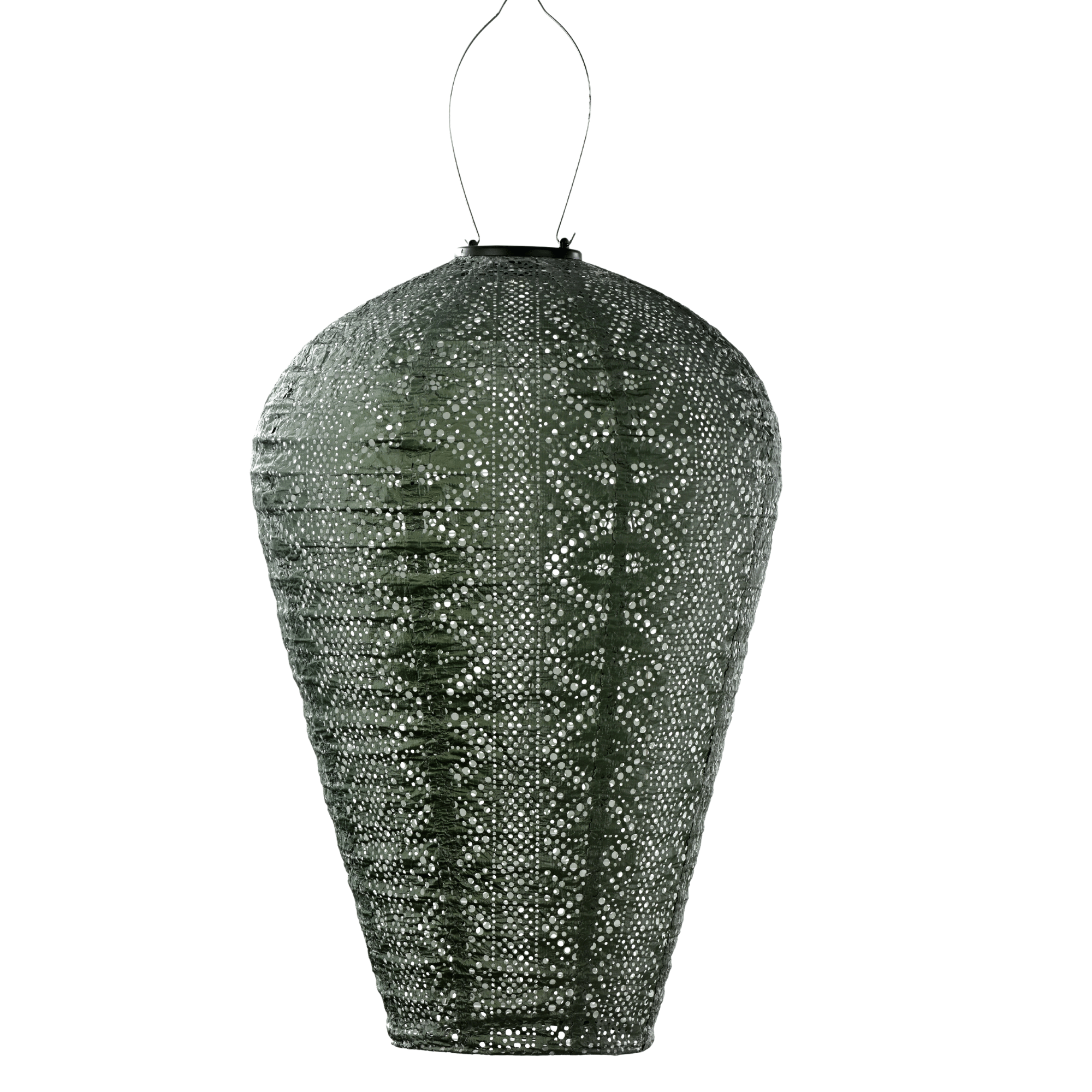 Lace Balloon XL - Solar Lantern - Sage Green - Lumiz