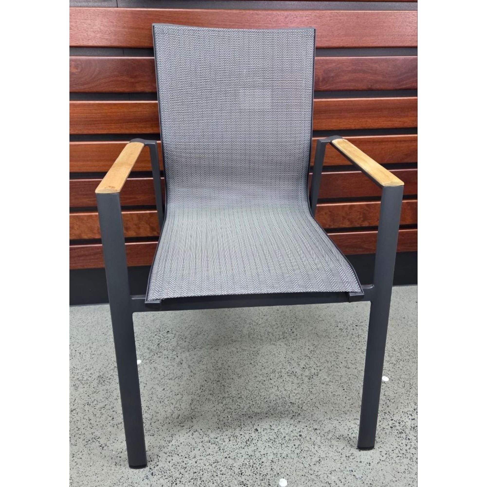 Luca Dining Chair - Charcoal/Charcoal Aztec