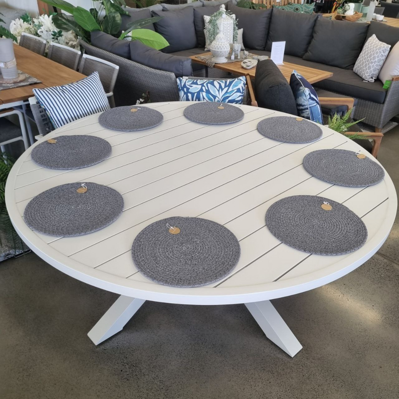 Matzo Round Outdoor Dining Table 170cm