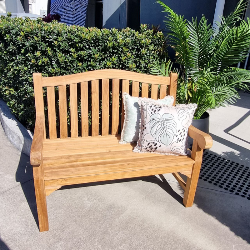 Mauritius Teak Garden Bench 120cm